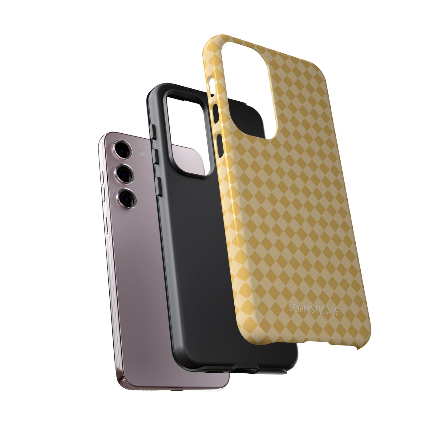 Diamond Diva in Mustard - Samsung Galaxy Case