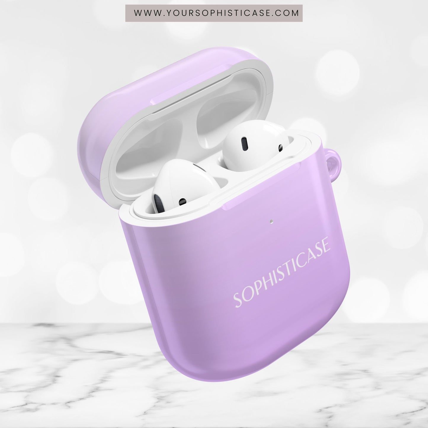 AirPod Cases - Heavenly in Light Purple