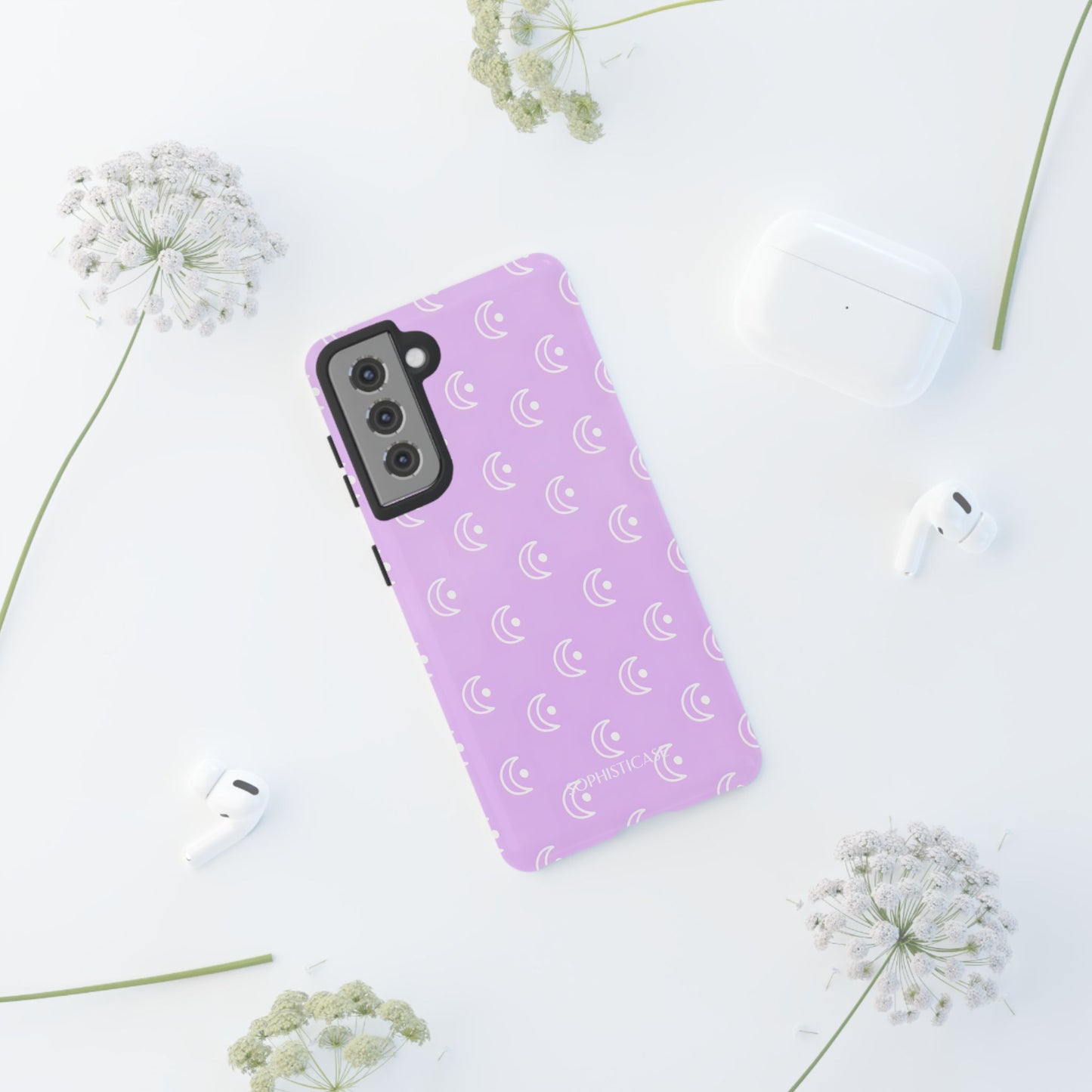 Moon Phase in Purple - Samsung Galaxy Case
