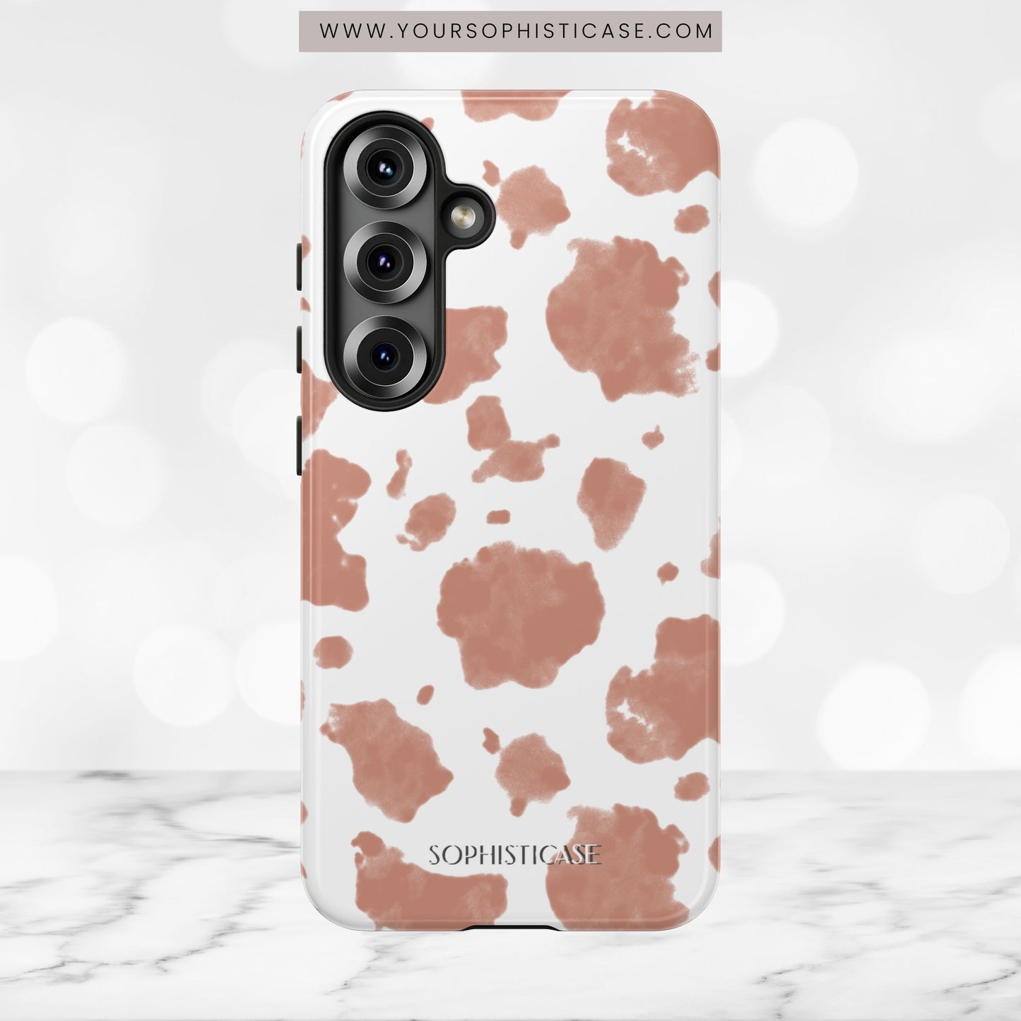 Holy Cow in Light Brown - Tough Phone Case