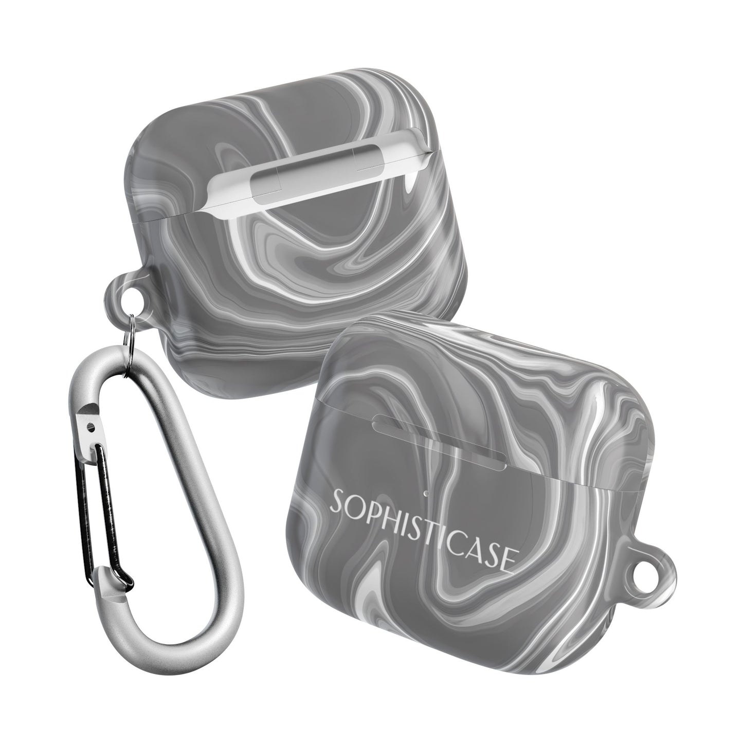 AirPod Cases - Liquid Dreams in Charcoal
