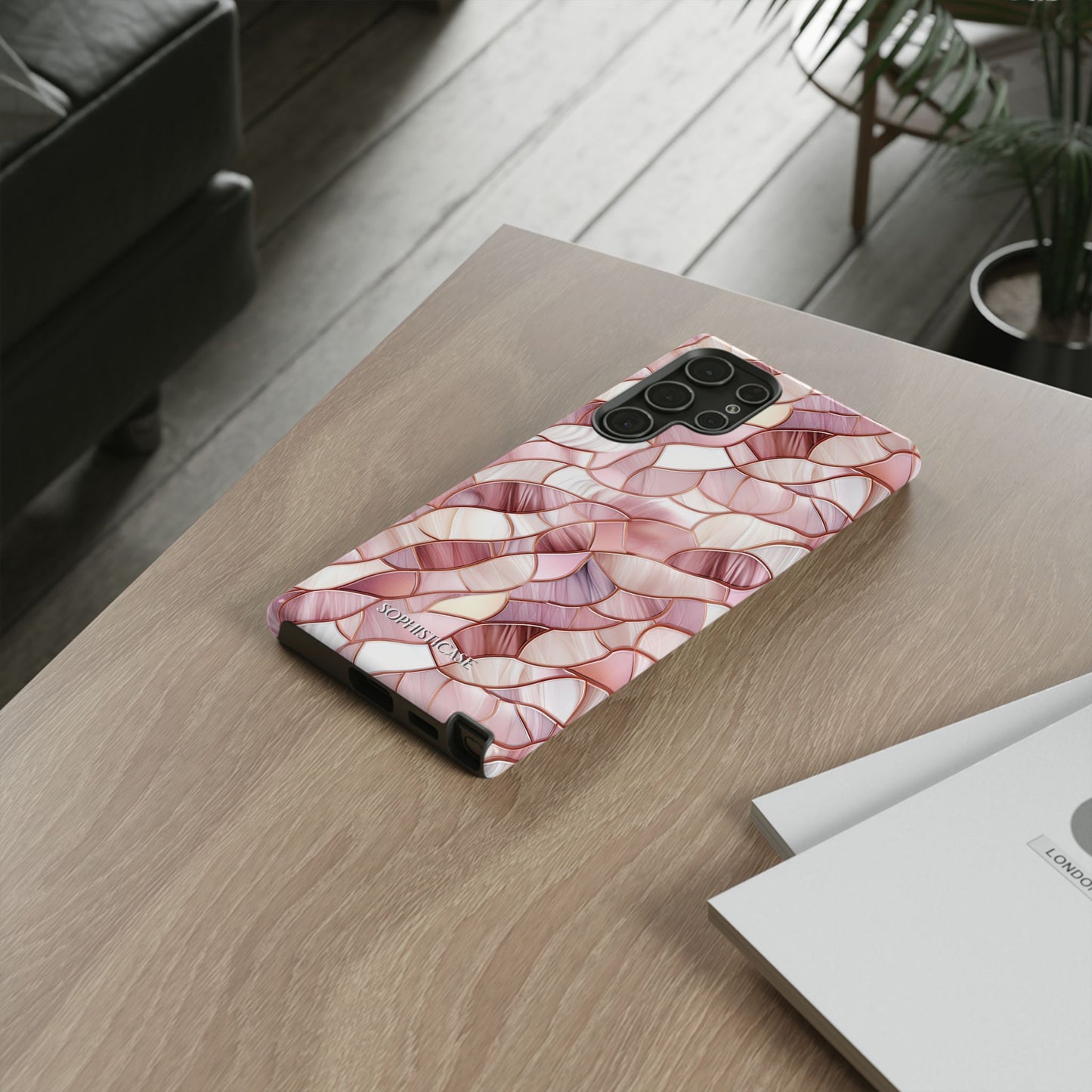 Rose' Runway in Sweet Mosaic - Tough Phone Case