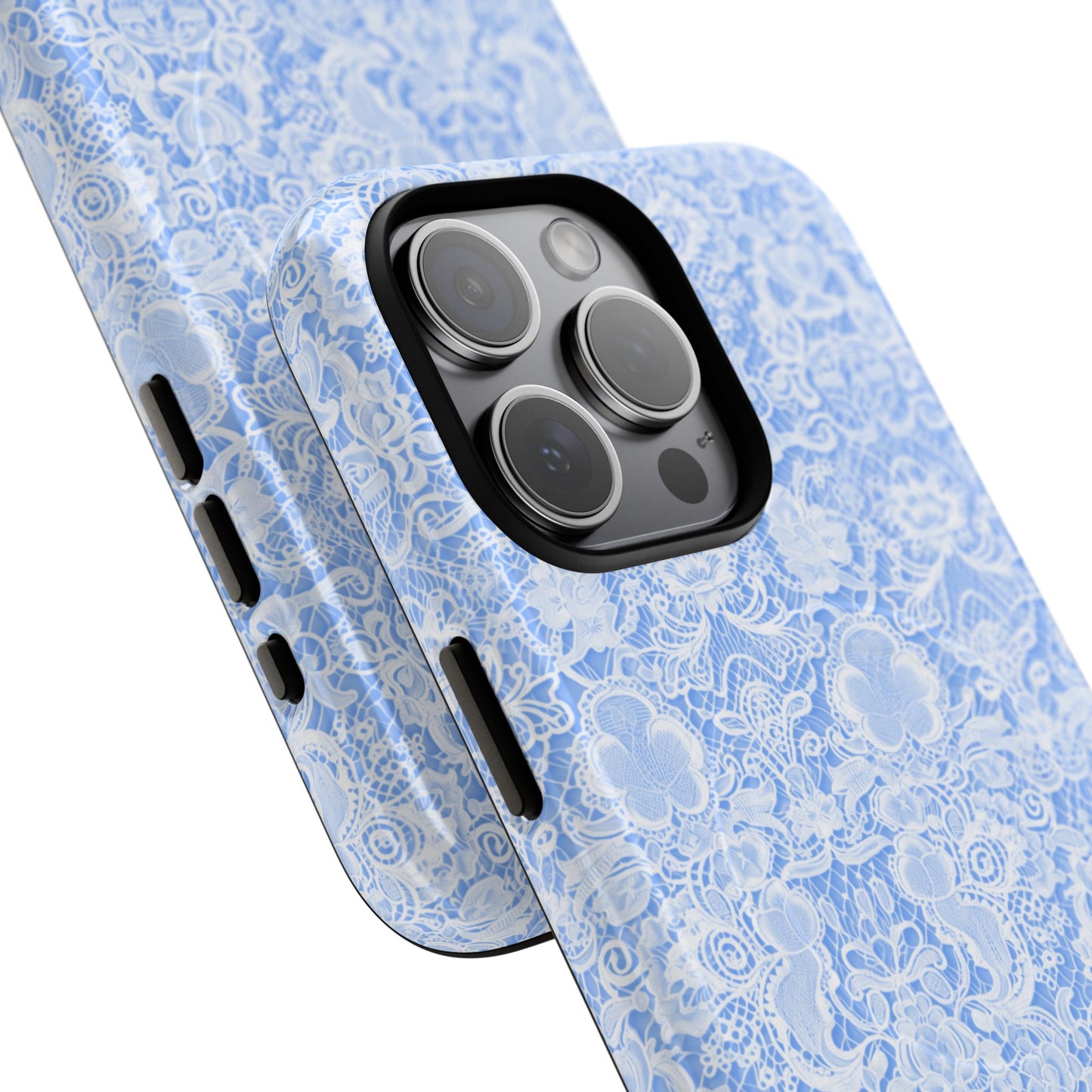 Luxe Lace in Blue - Magsafe Case