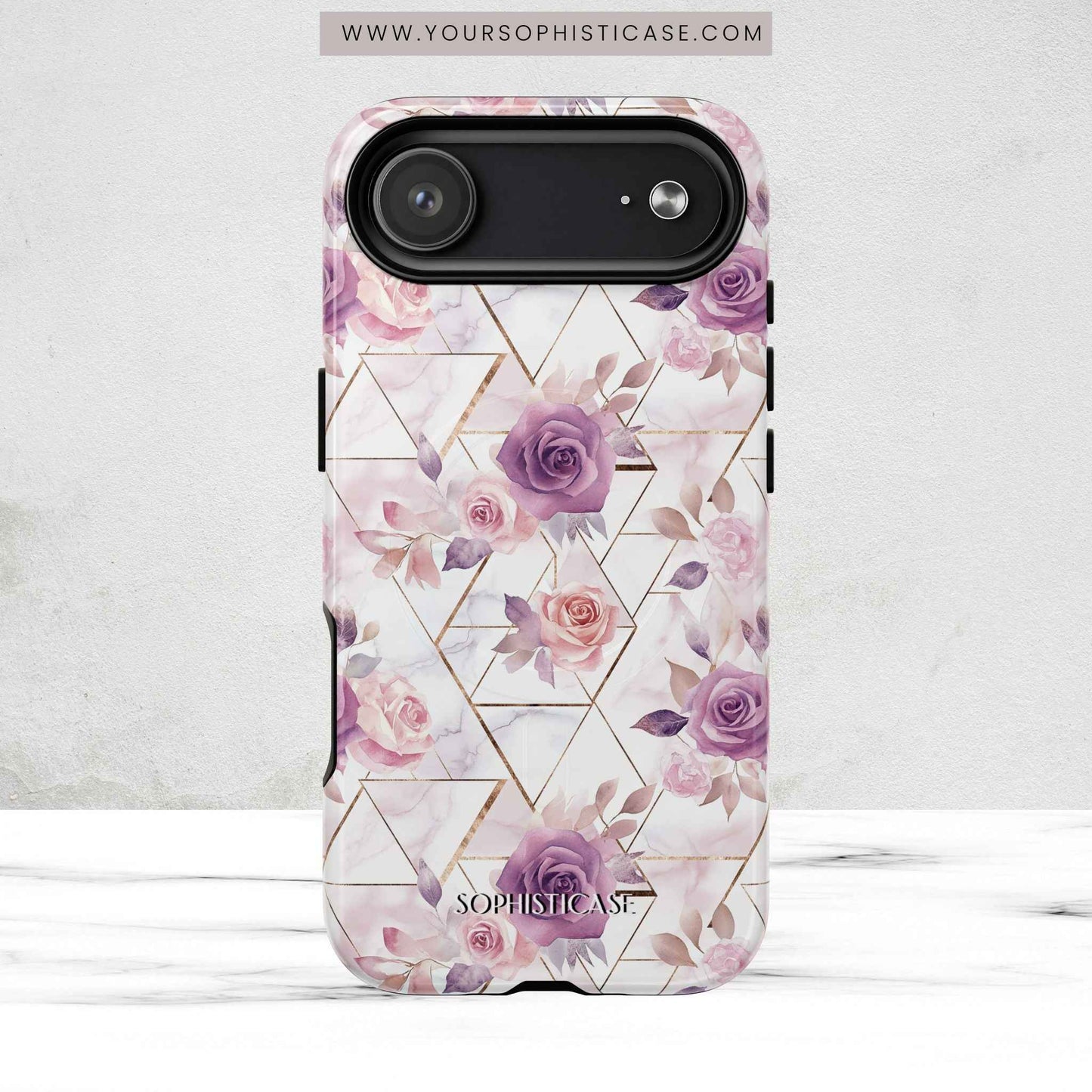 Royal Floral in Rose Royale - iPhone Magsafe Case