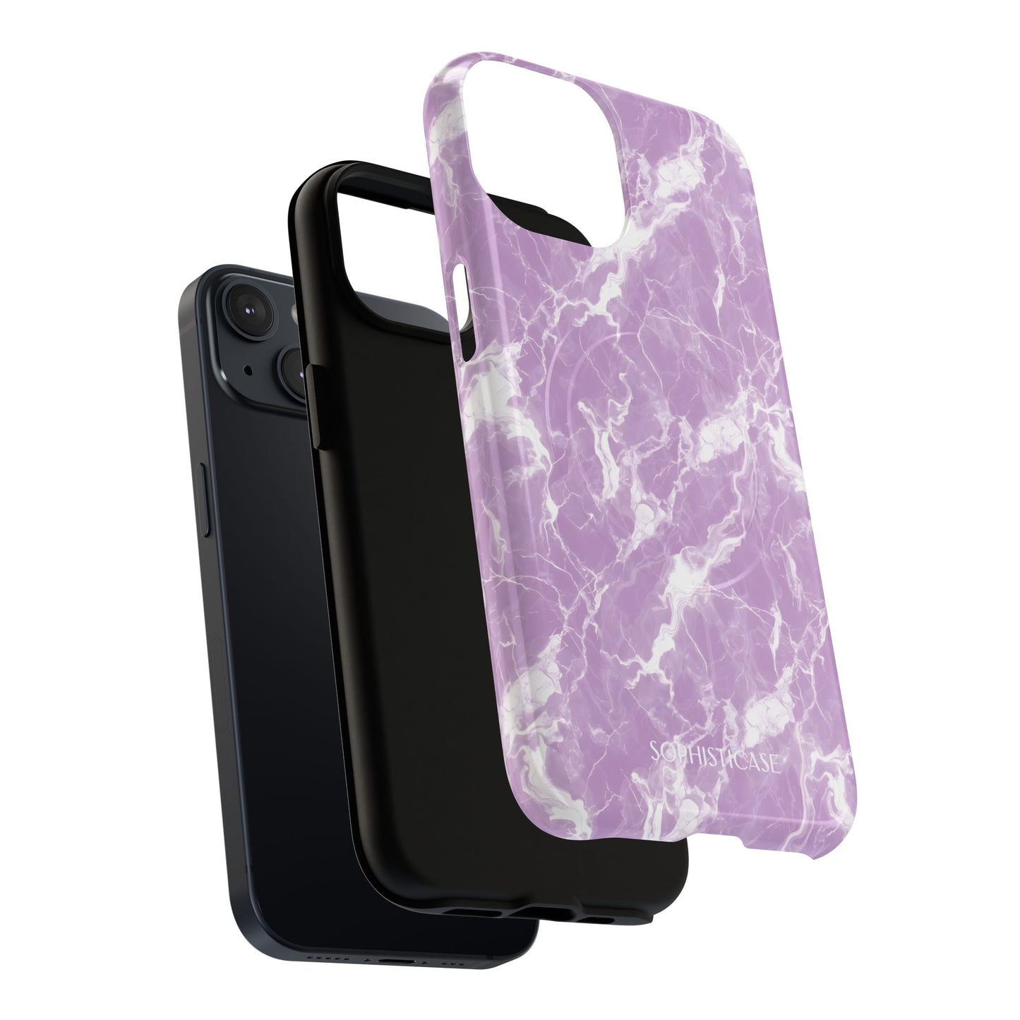 Marble Crush in Purple - Magsafe Case