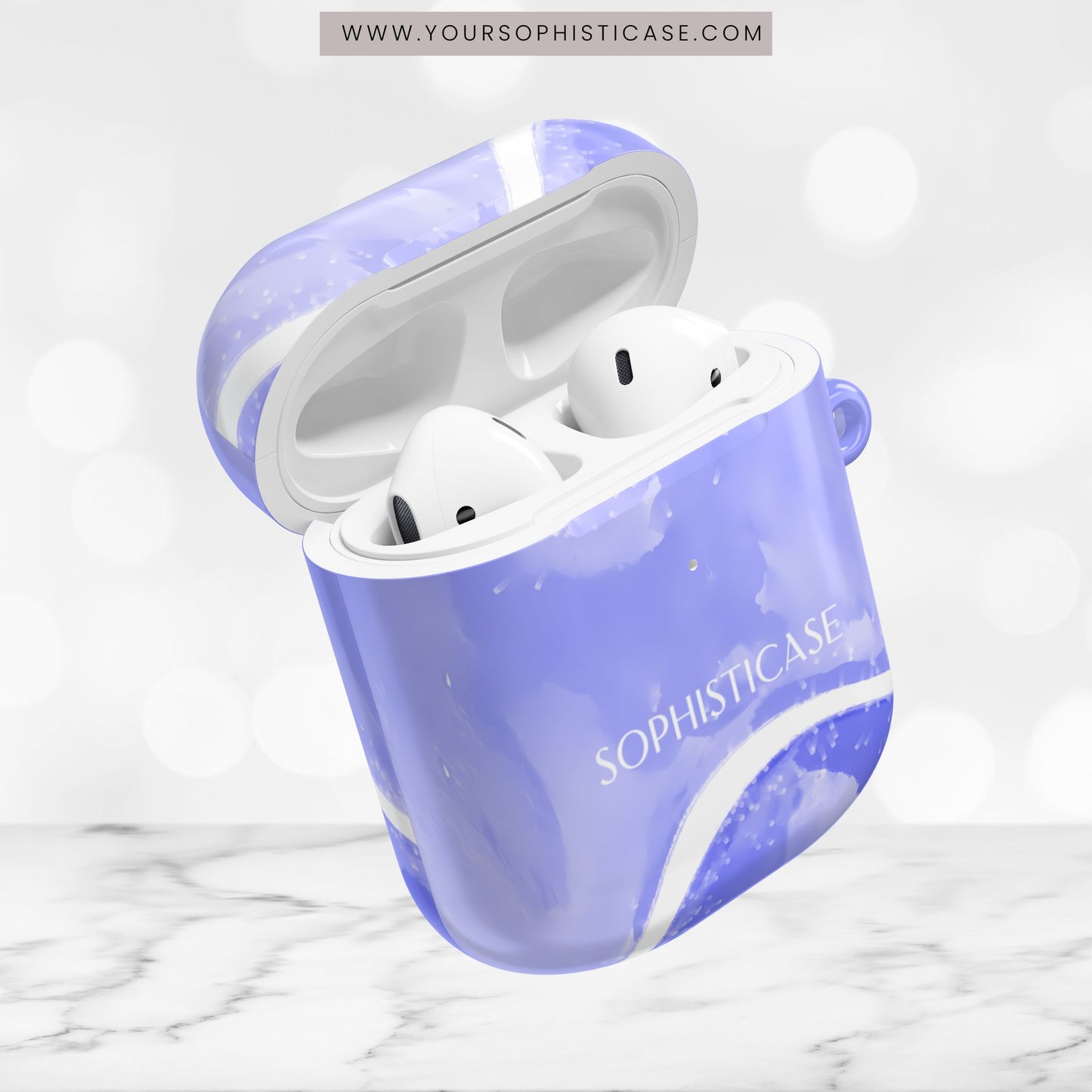 AirPod Cases - Serenity in Light Purple