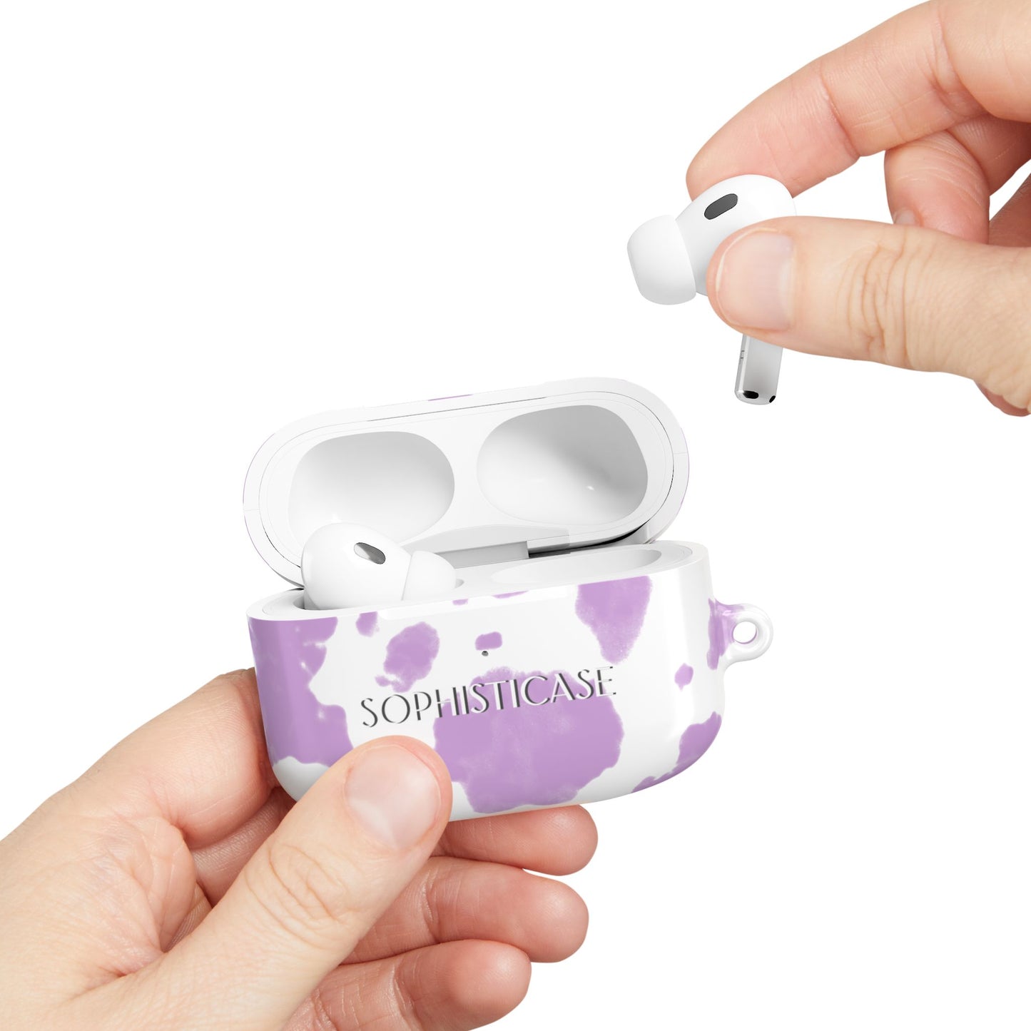 AirPod Cases - Holy Cow in Purple
