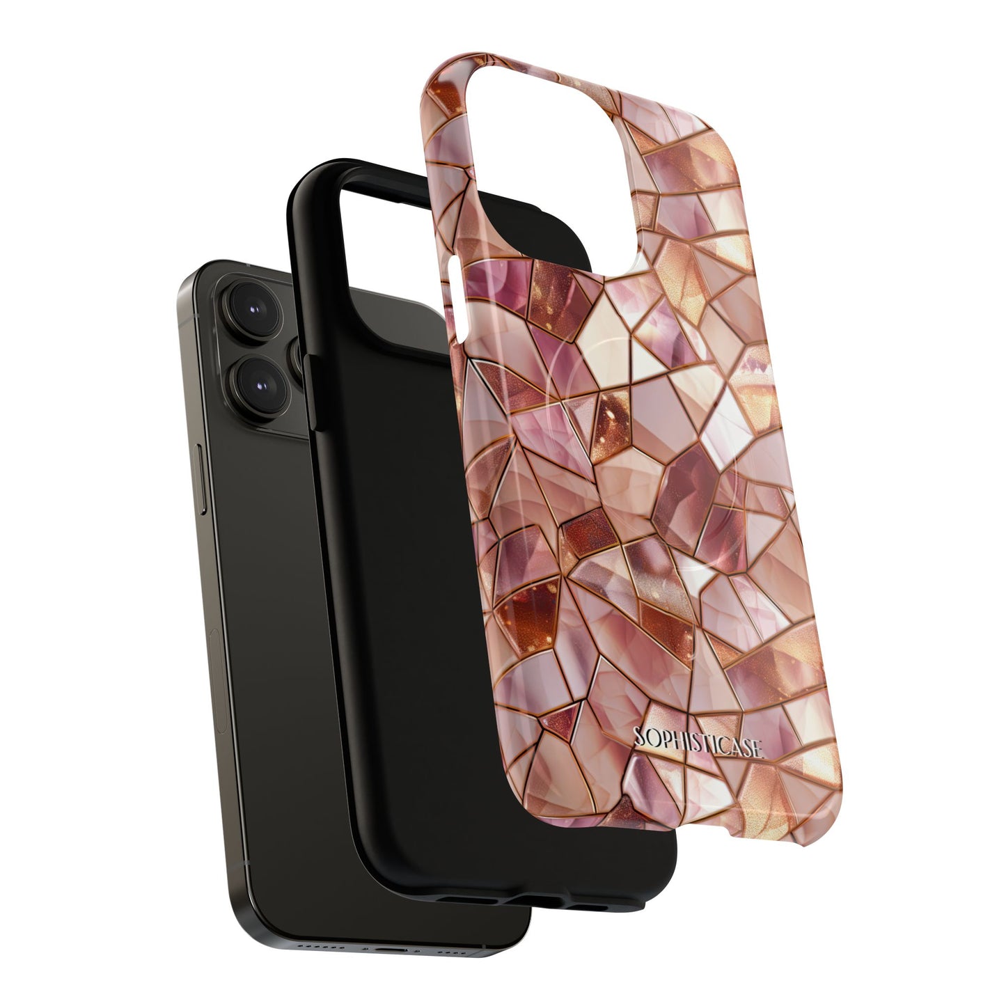 Rose' Runway in Champagne Mosaic - Magsafe Case