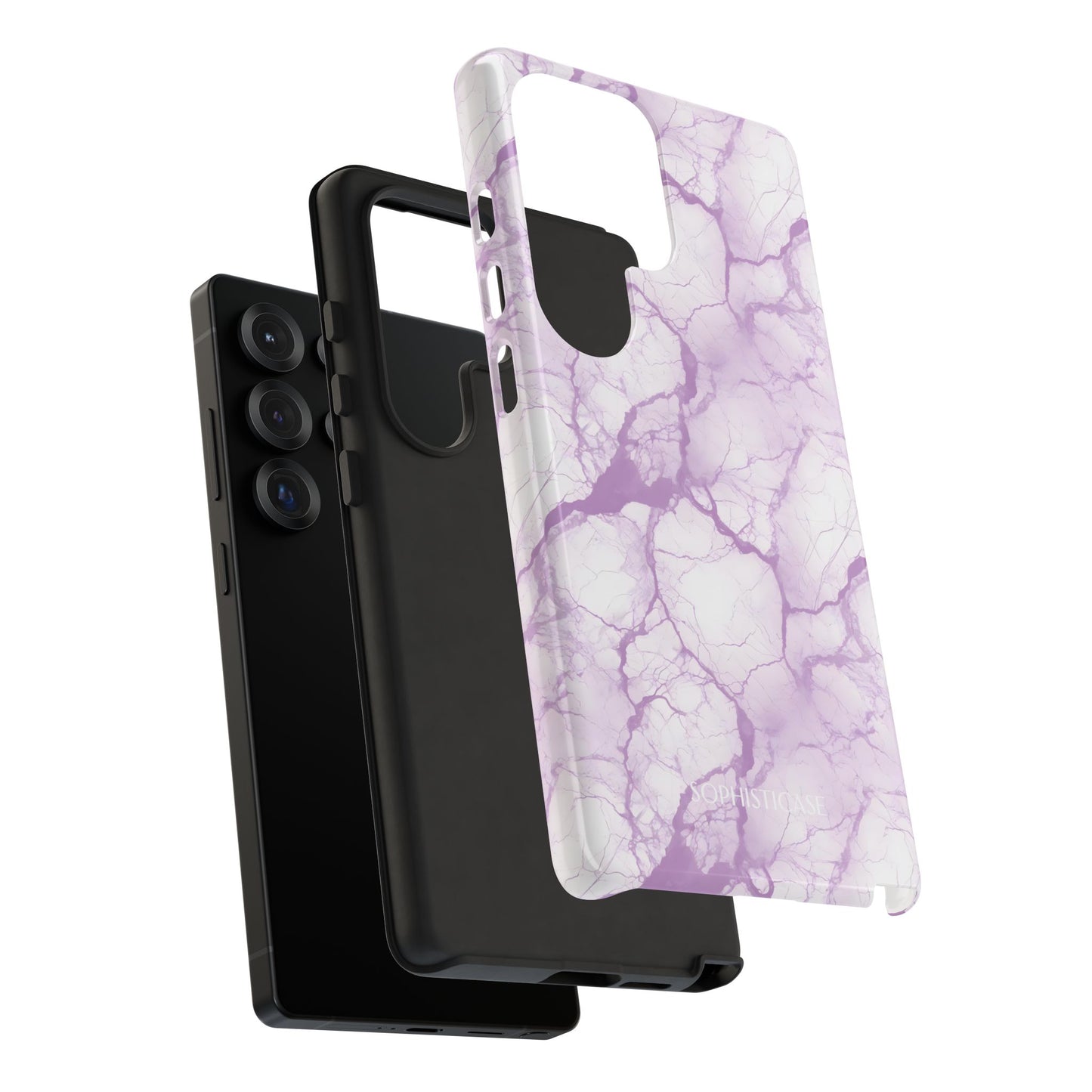 Marble Opulence in Purple - Tough Phone Case