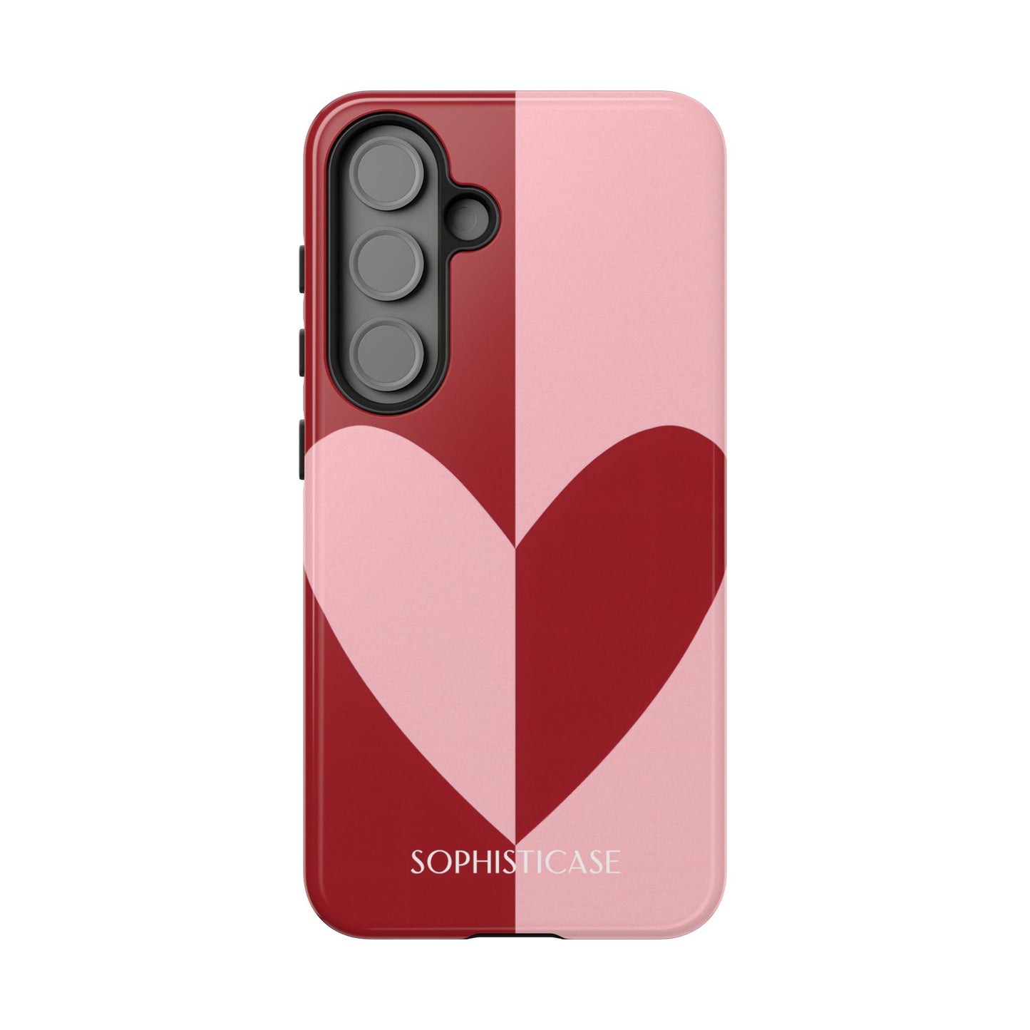 Be Mine in Red and Pink - Protective Phone Case for Samsung Galaxy - Sophisticase