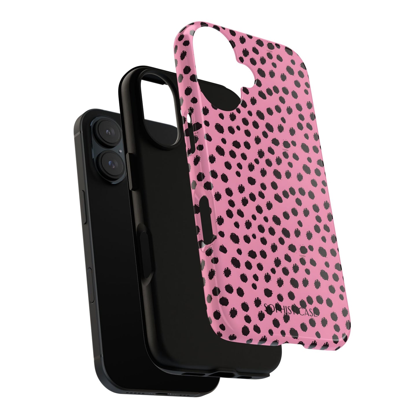 Cheetahs and Liars in Pink - iPhone Case