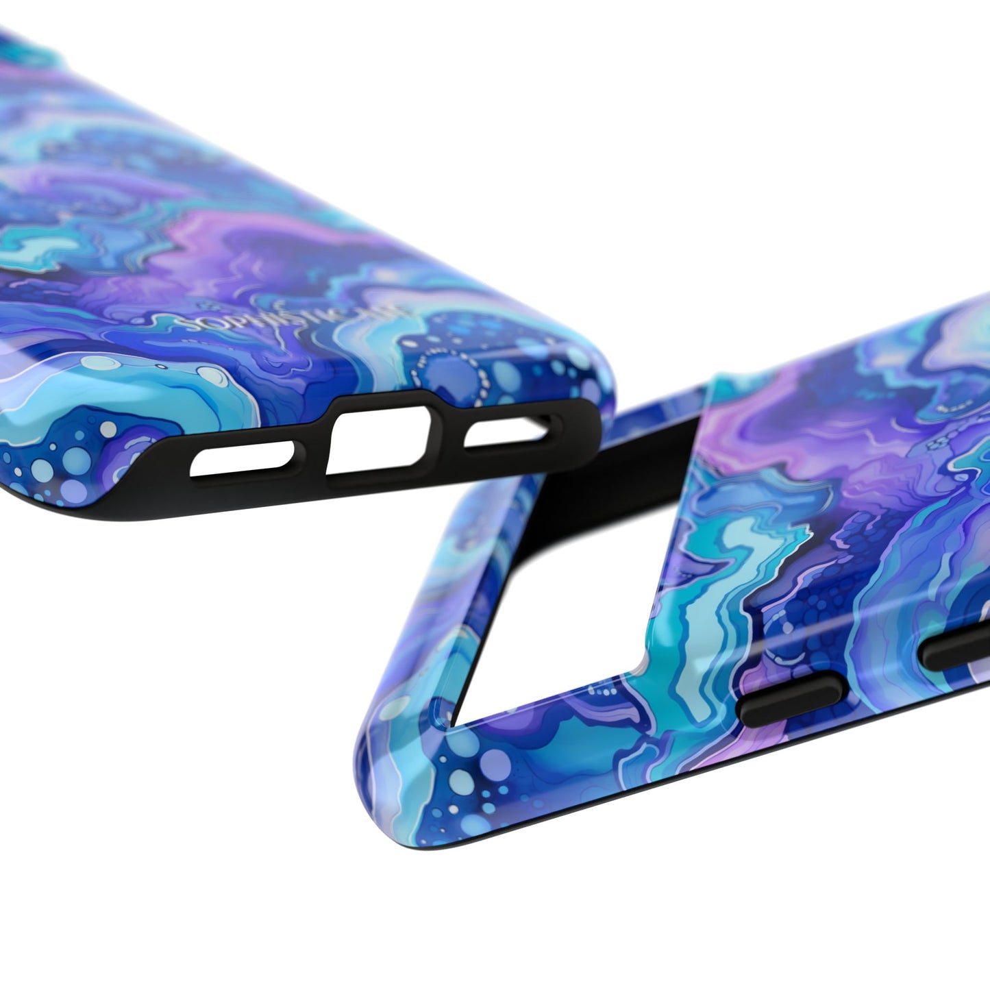 Nightstone in Lapis Wave - Tough Phone Case