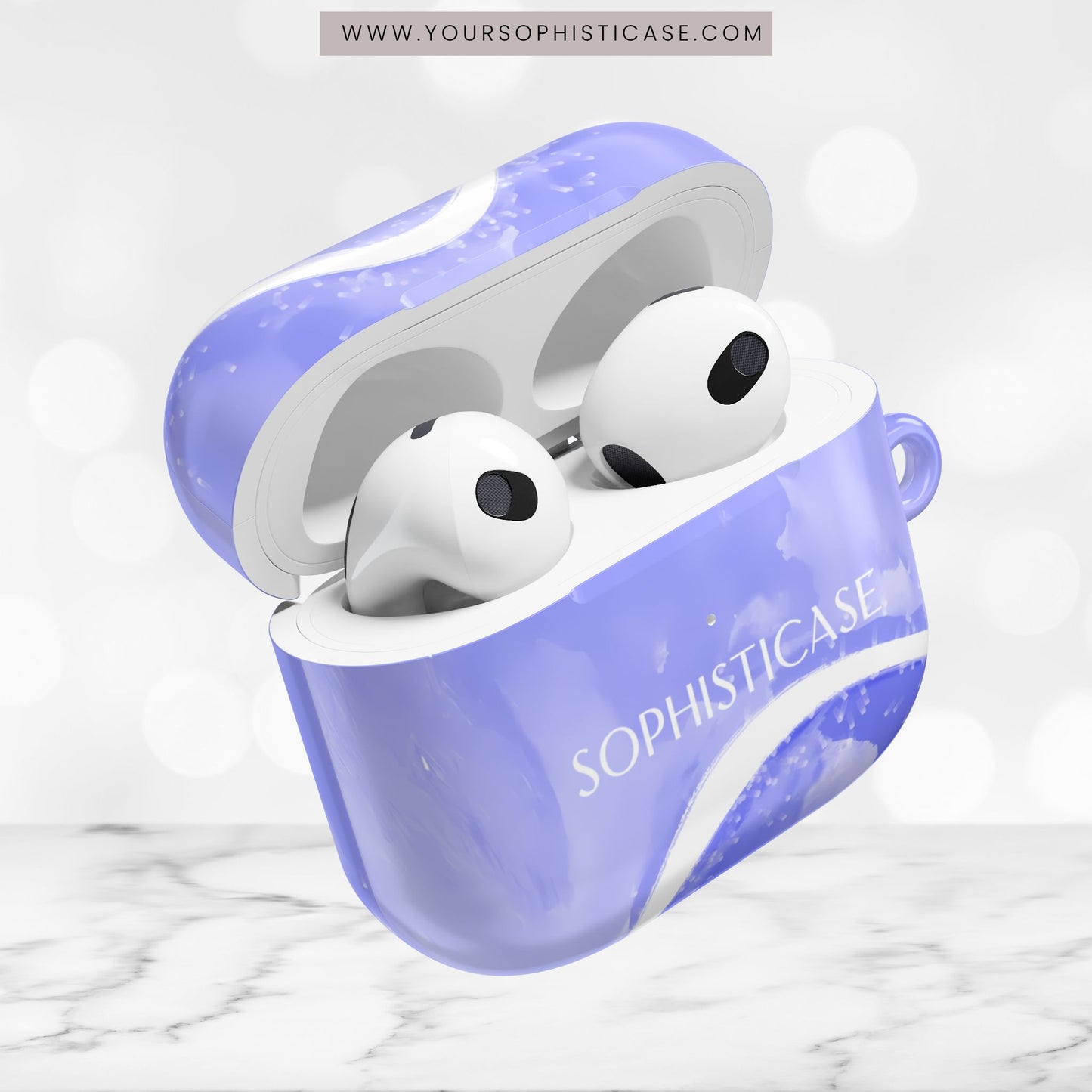 AirPod Cases - Serenity in Light Purple