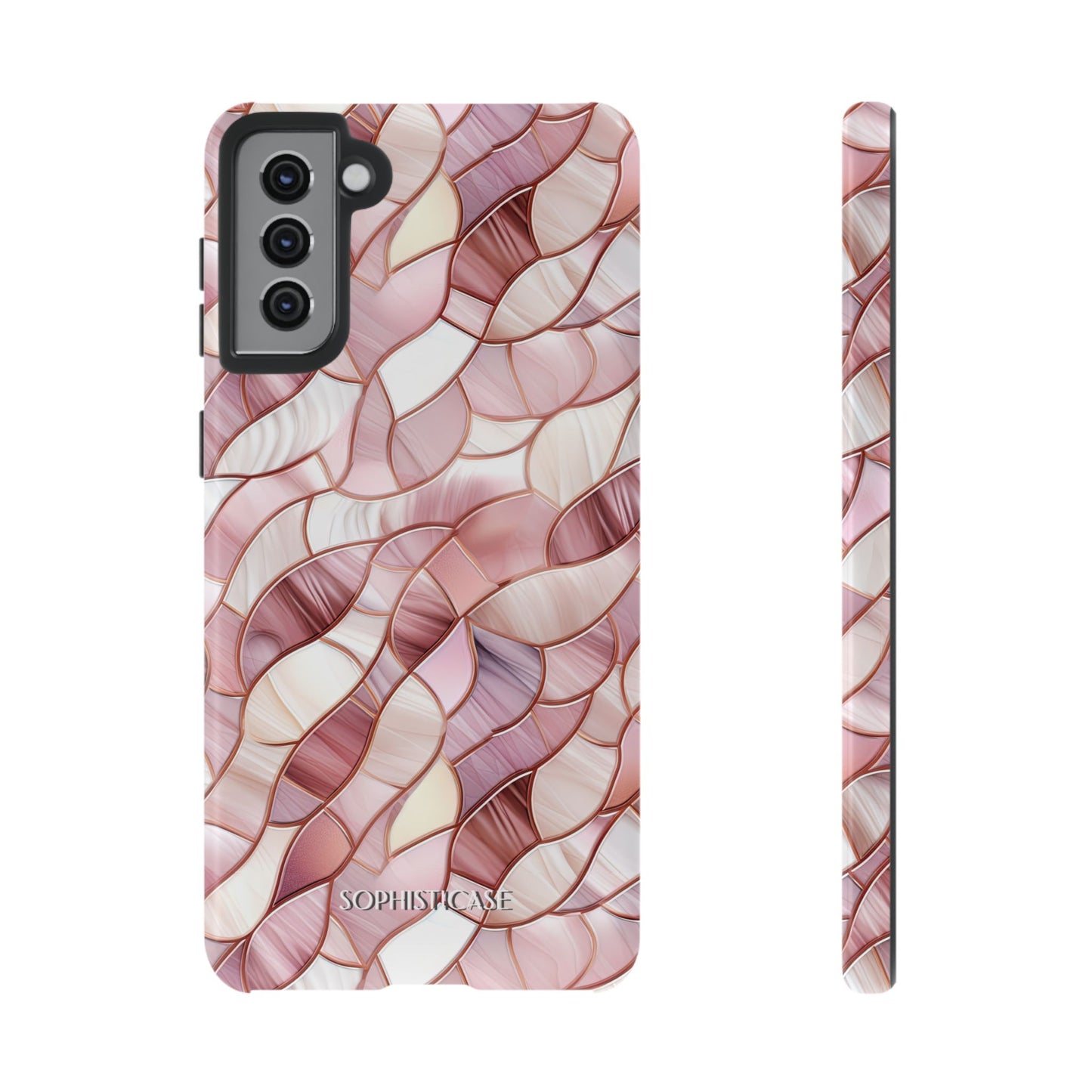 Rose' Runway in Sweet Mosaic - Tough Phone Case