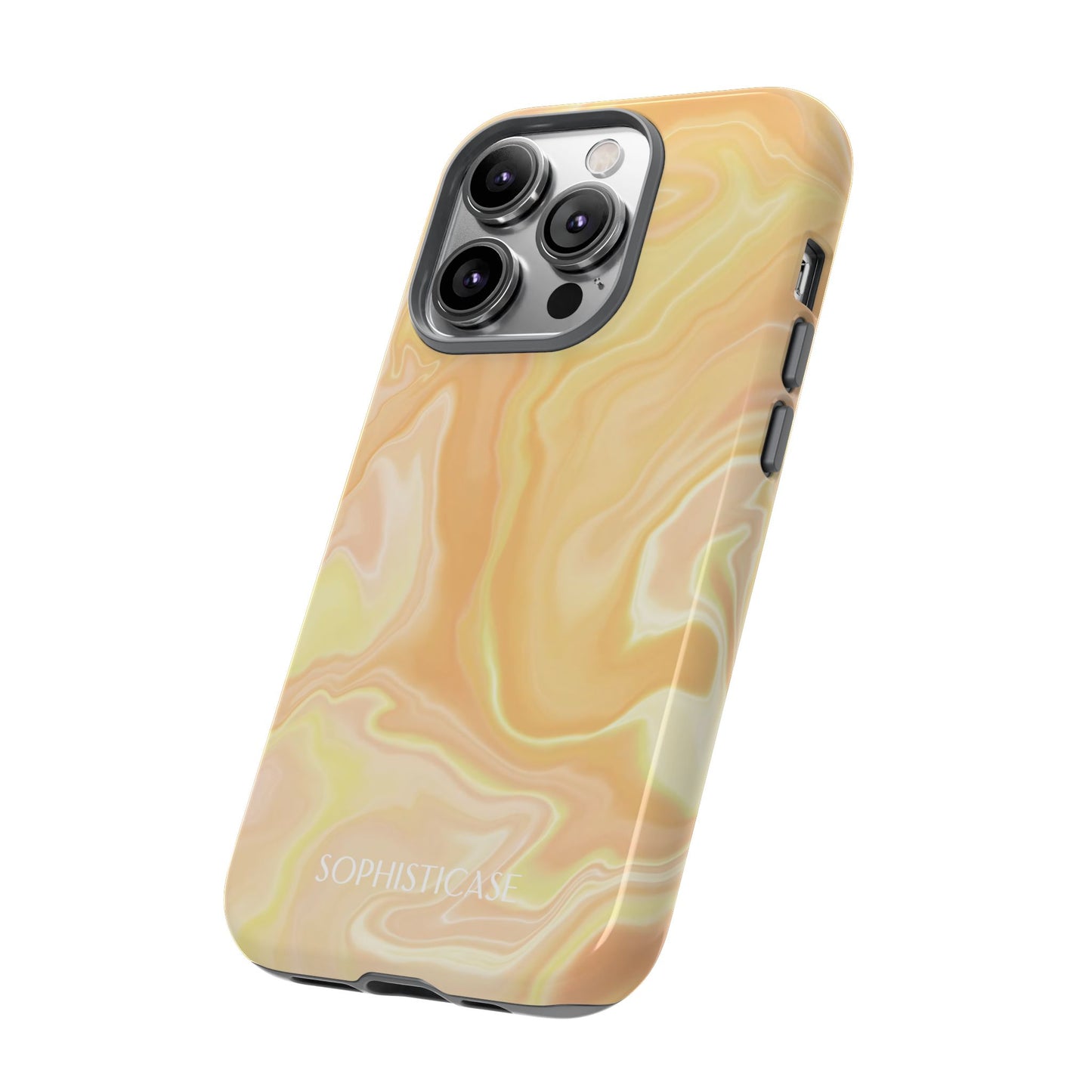 Liquid Magic in Yellow Haze - iPhone Case