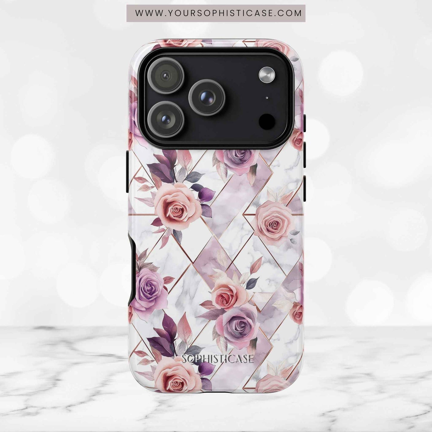 Royal Floral in Blush Manor - Tough Phone Case