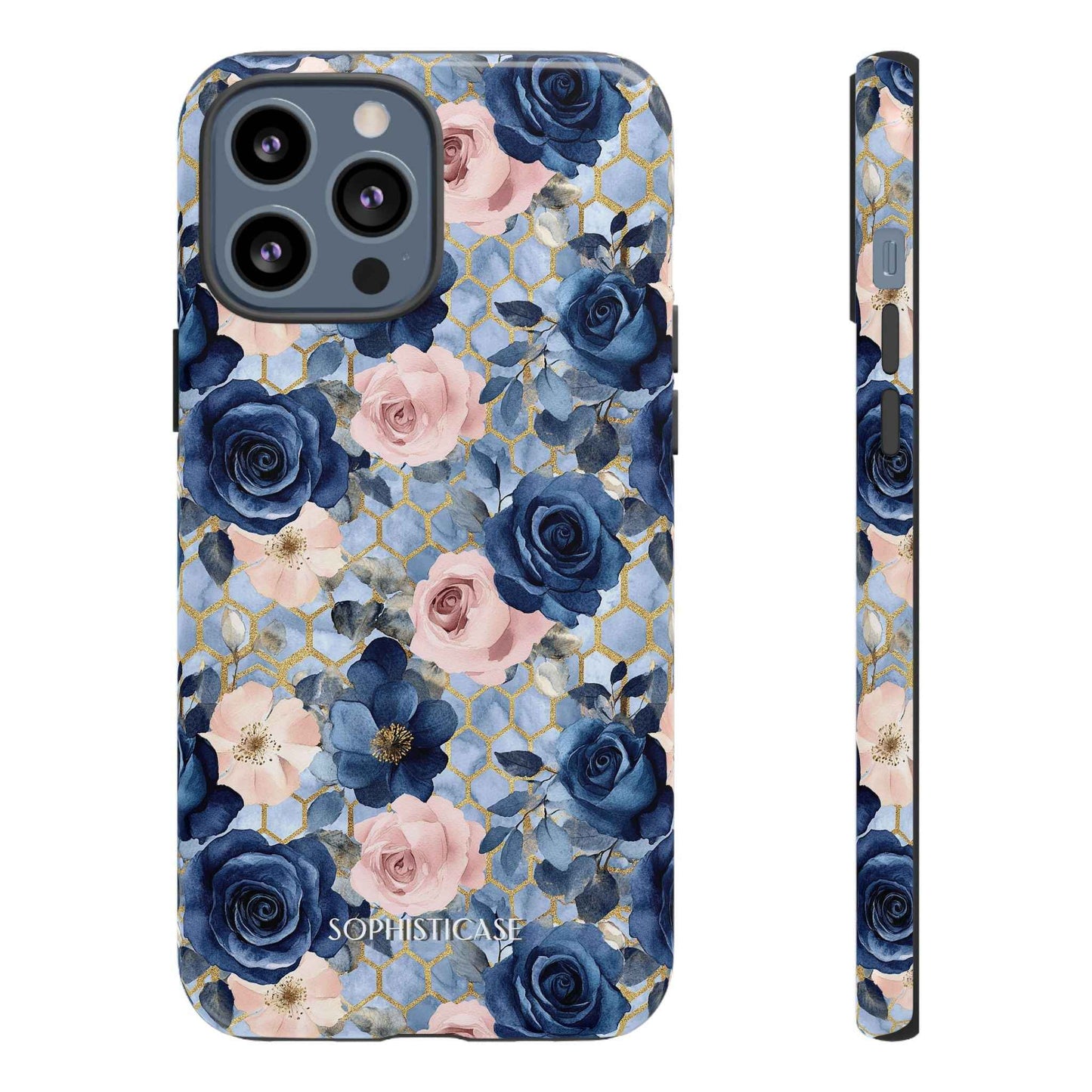 Royal Floral in Gilded Sky - Tough Phone Case