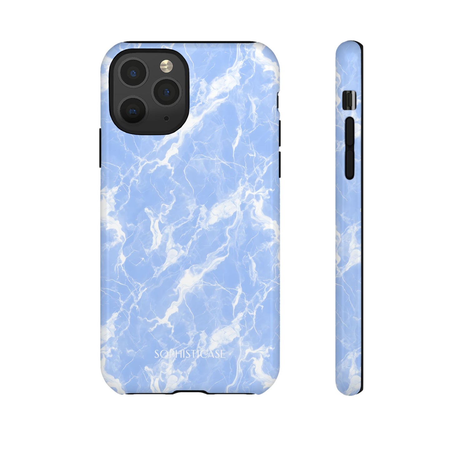 Marble Crush in Blue - iPhone Magsafe Case