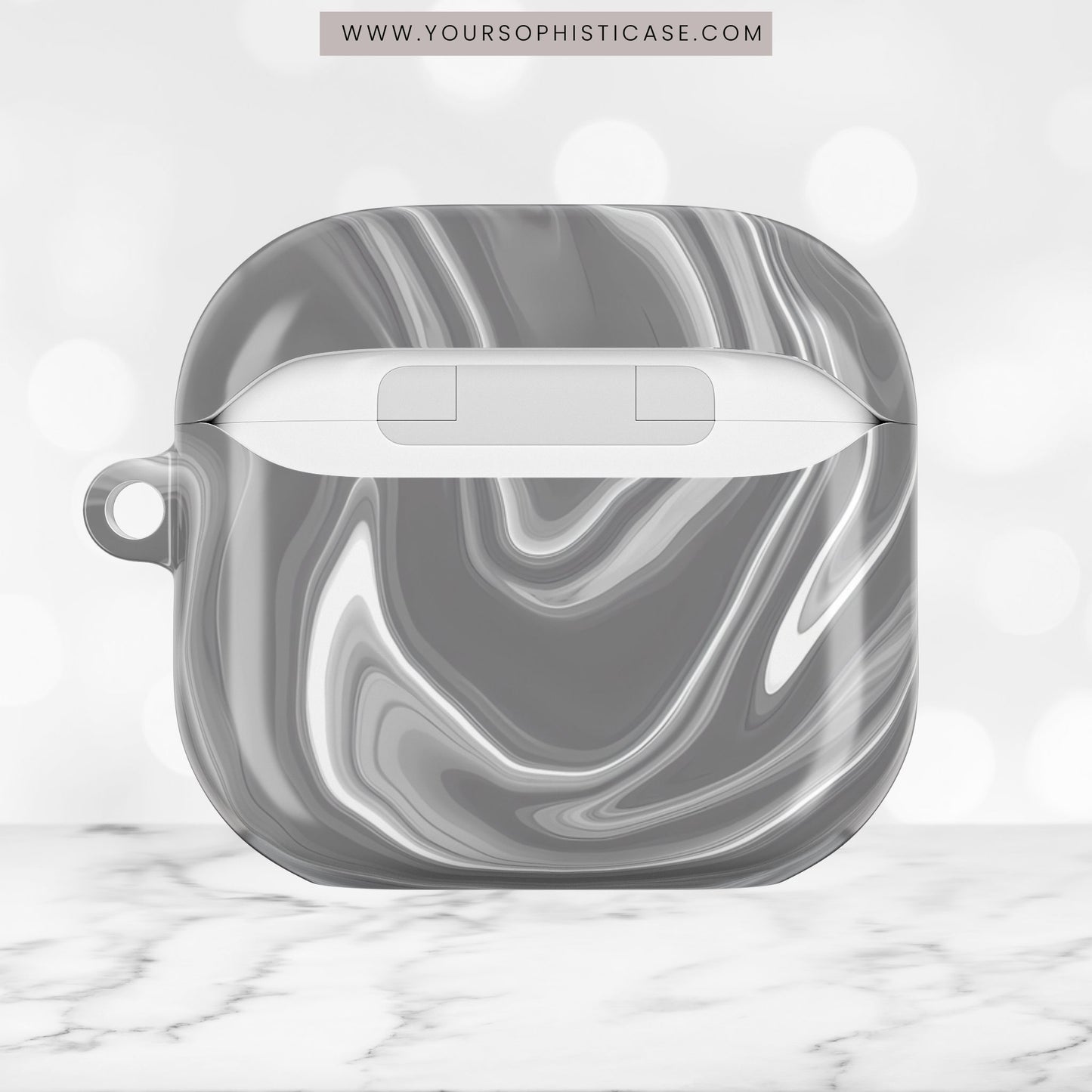 AirPod Cases - Liquid Dreams in Charcoal