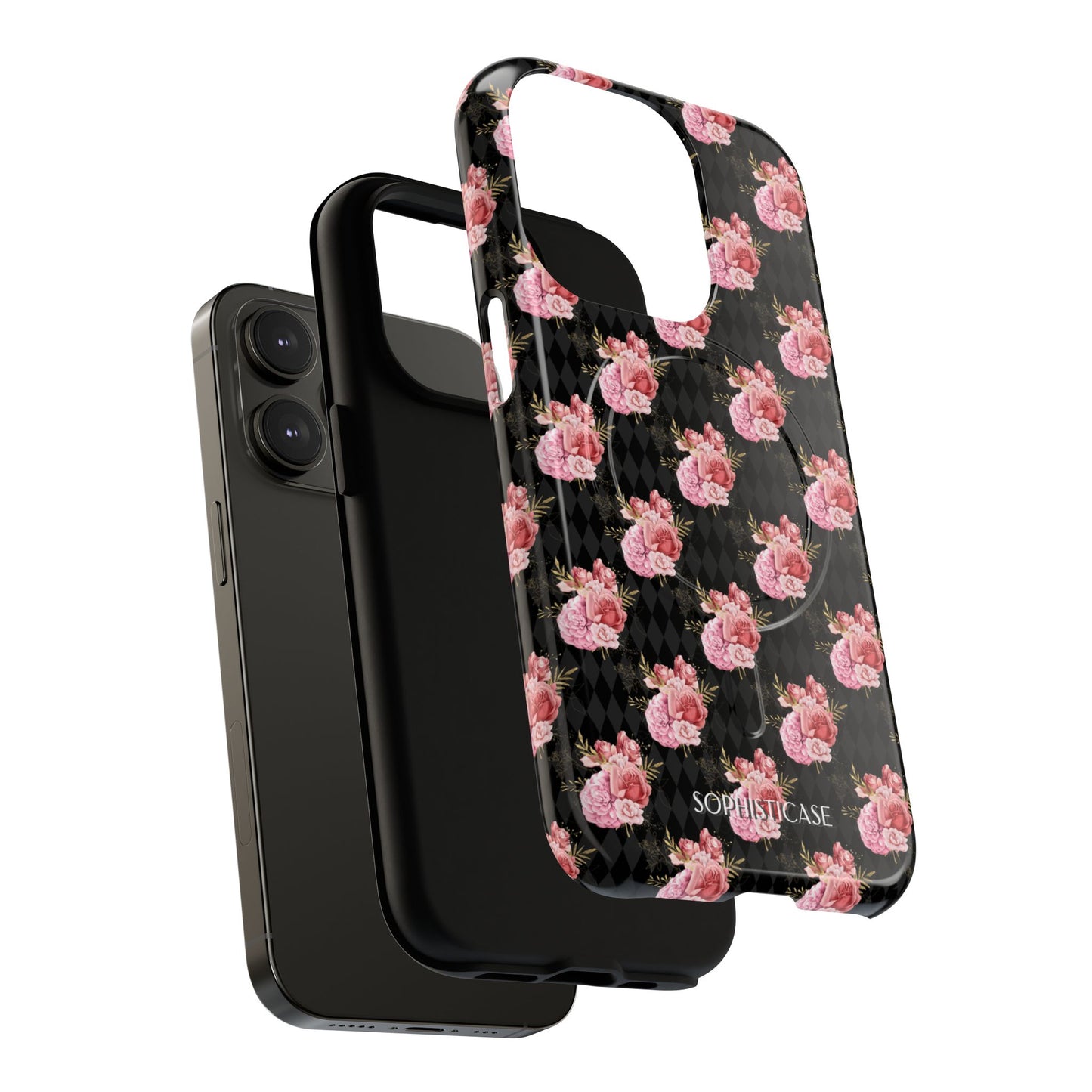Rose Diamond Romance in Vivienne - Magsafe Phone Case