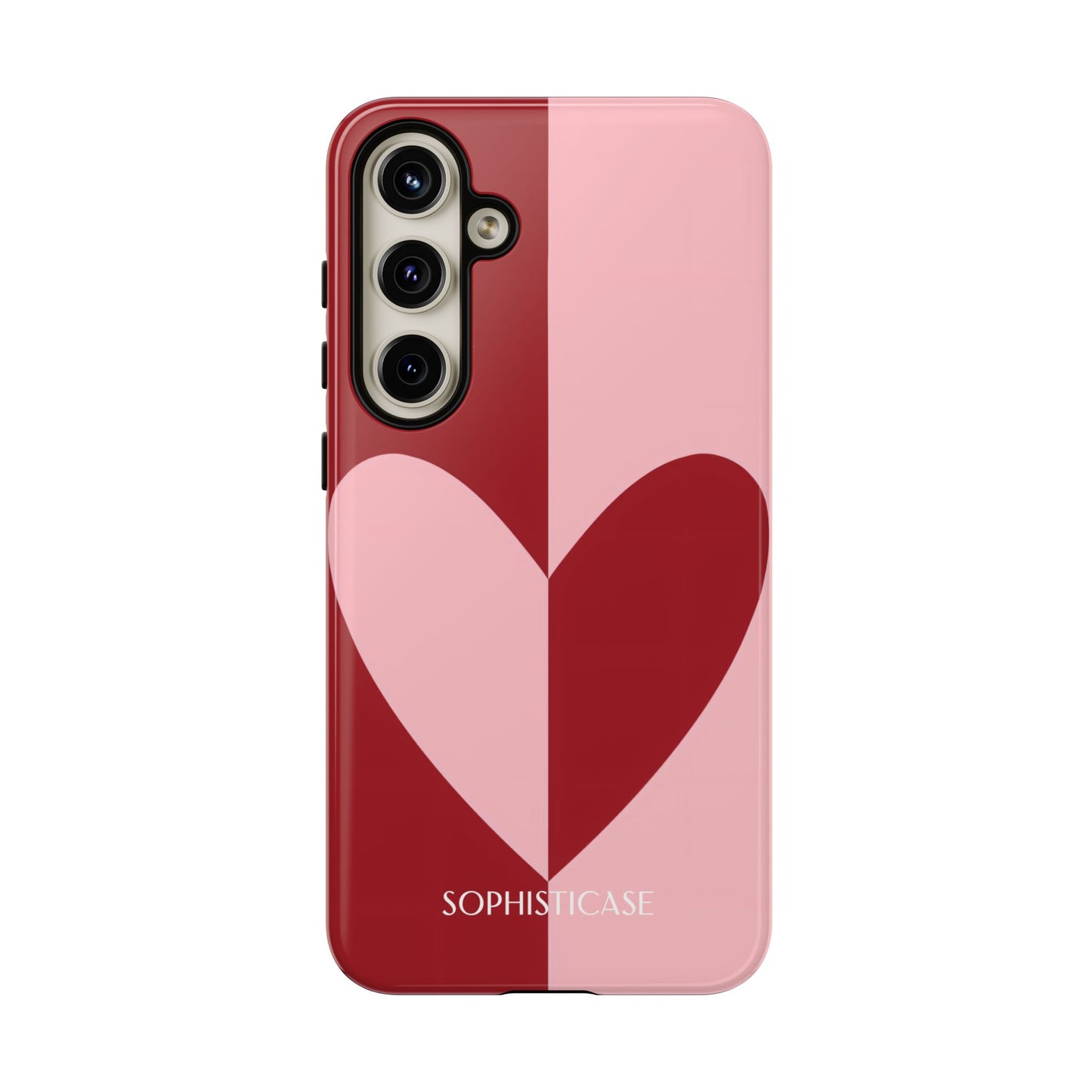 Be Mine in Red and Pink - Protective Phone Case for Samsung Galaxy - Sophisticase