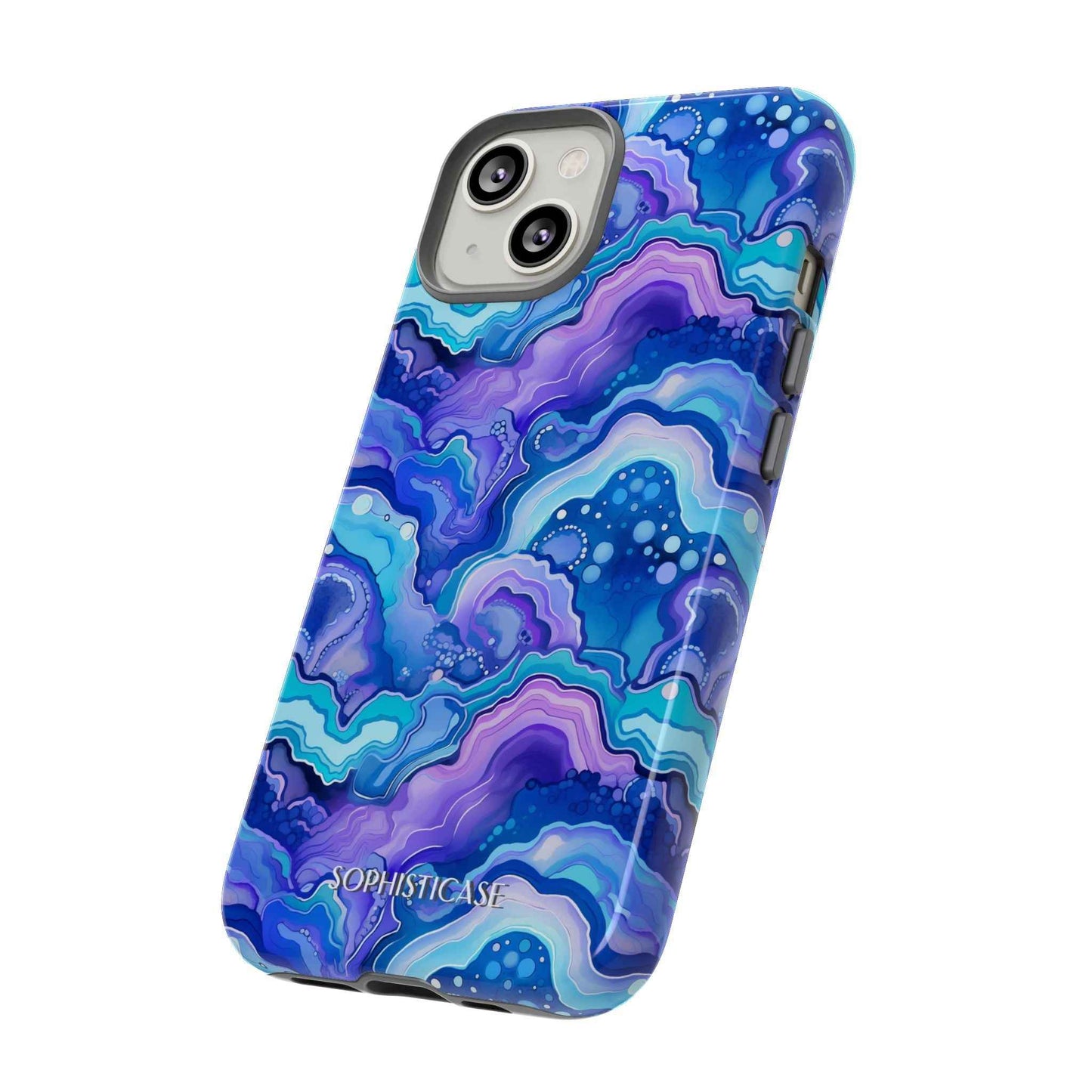 Nightstone in Lapis Wave - Tough Phone Case