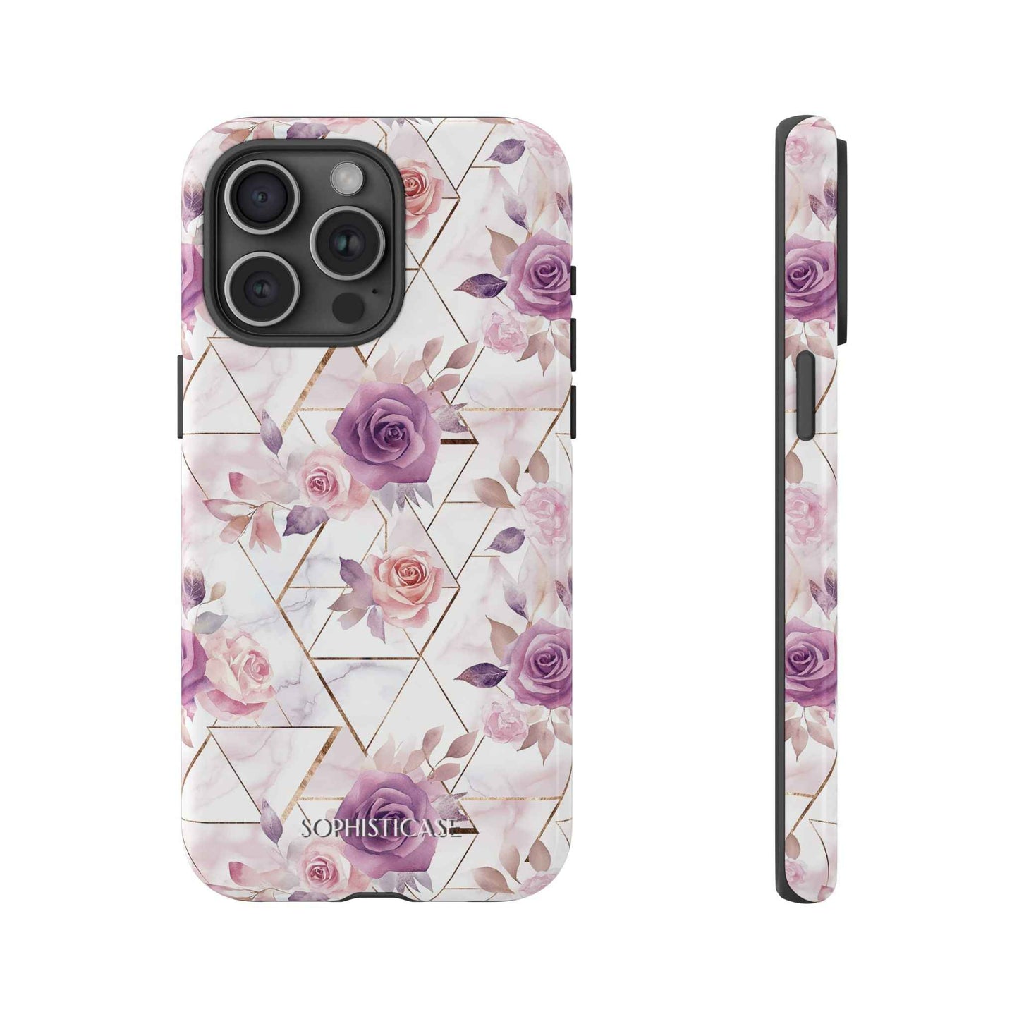 Royal Floral in Rose Royale - Tough Phone Case