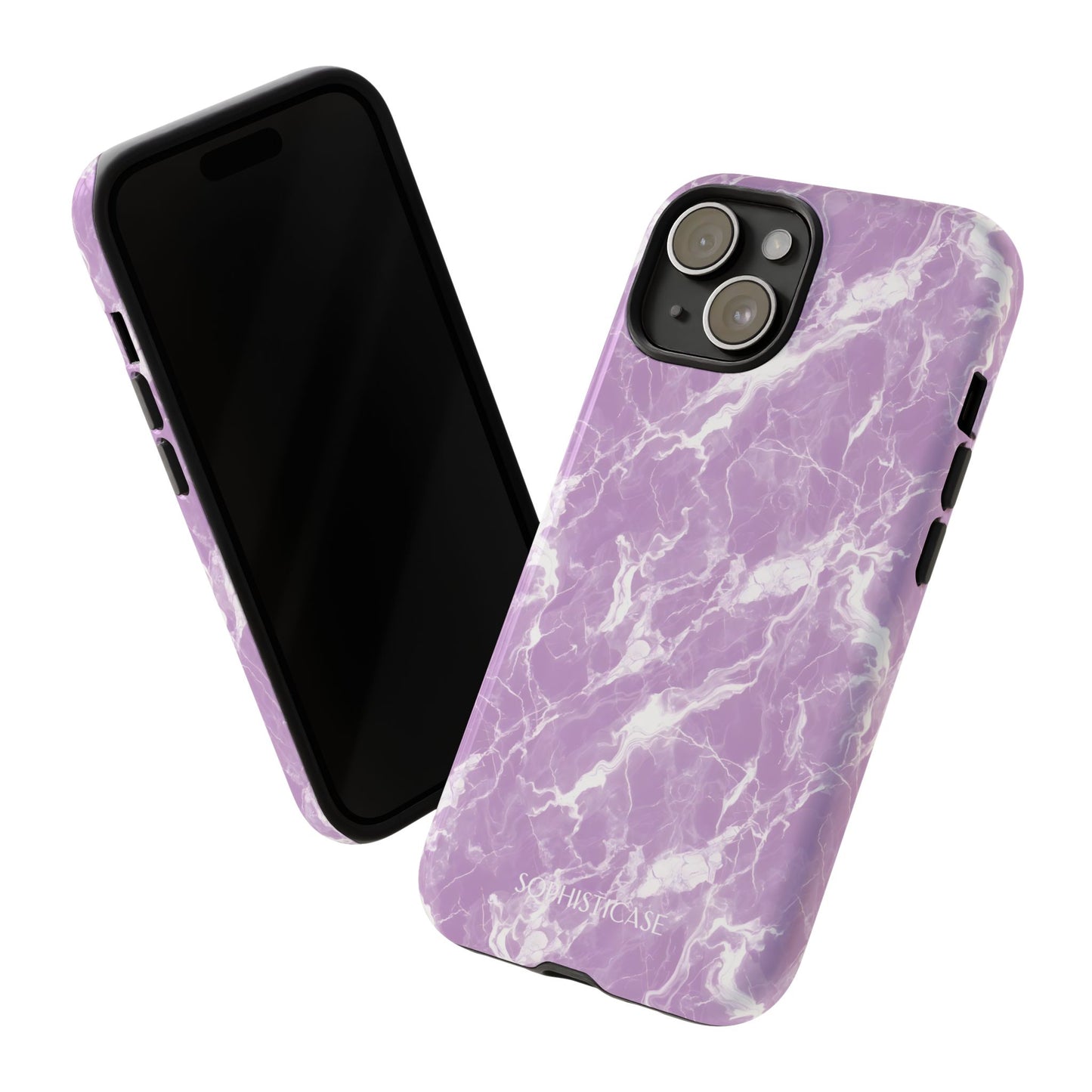 Marble Crush in Purple - Tough Phone Case