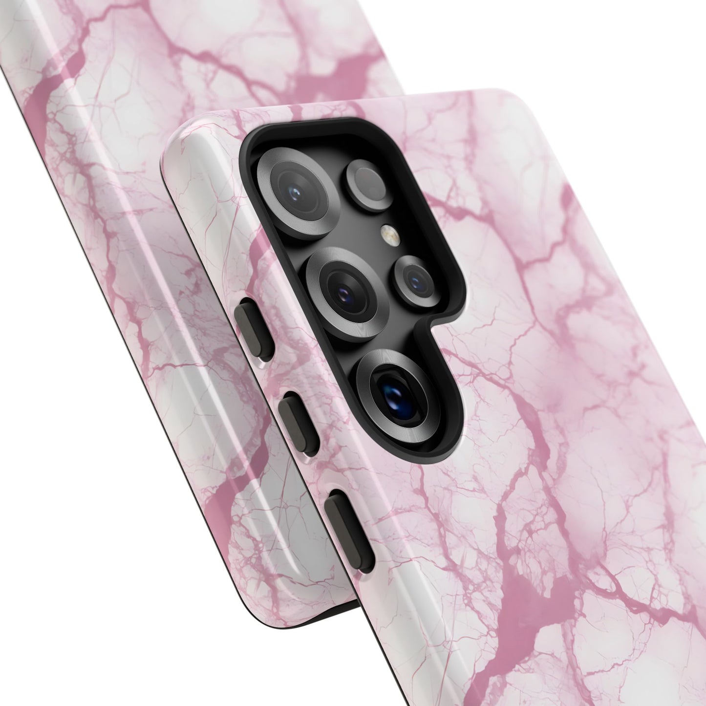 Marble Opulence in Pink - Tough Phone Case