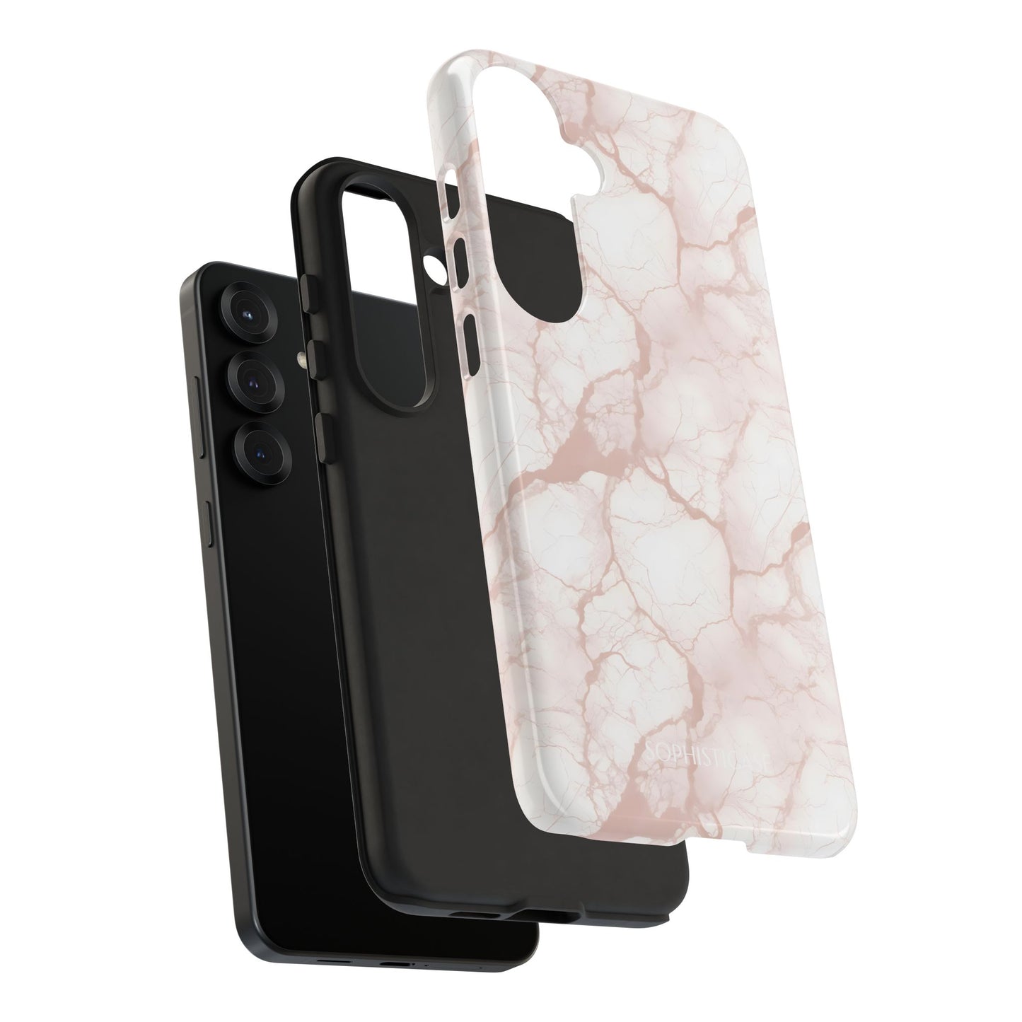 Marble Opulence in Neutral Beige - Tough Phone Case