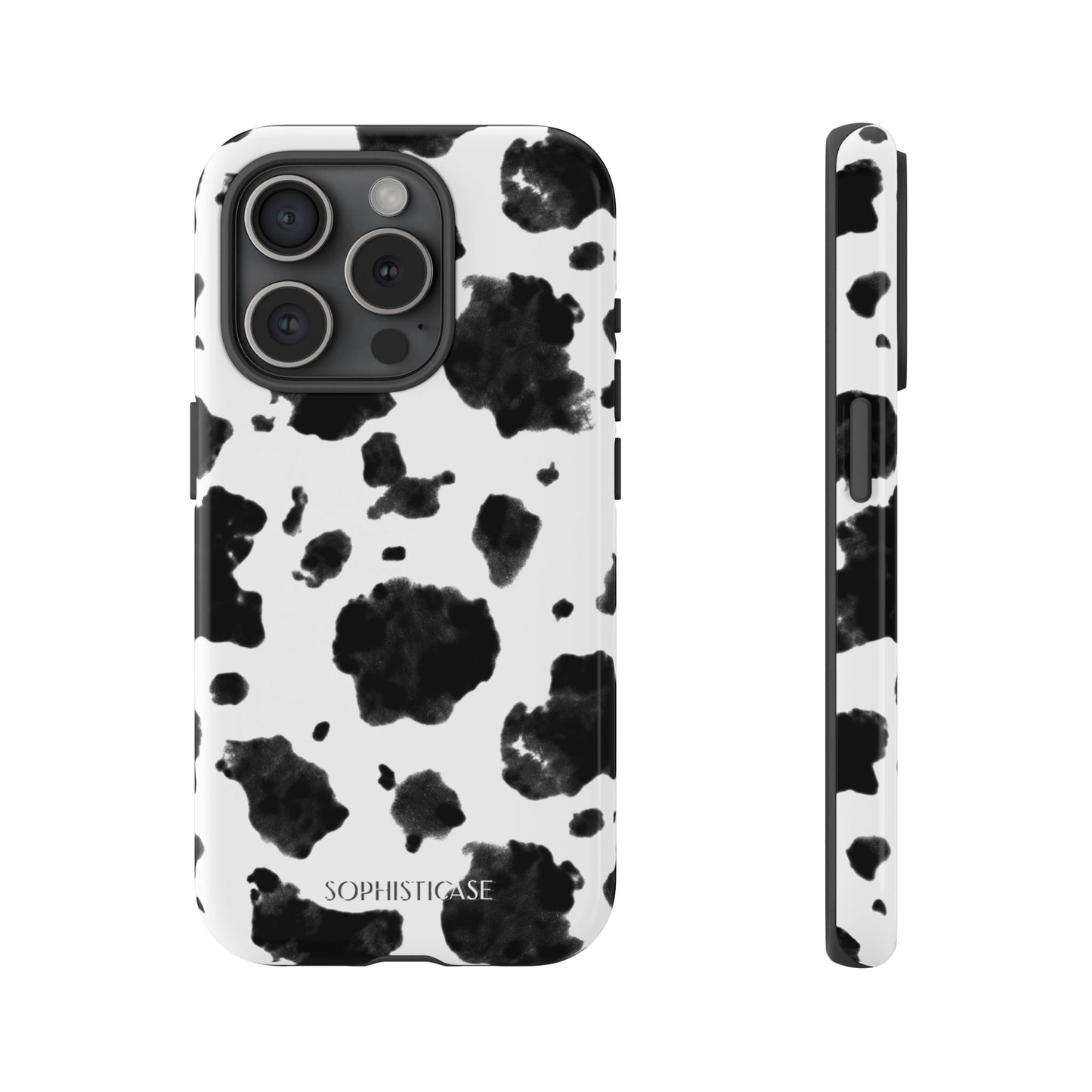 Holy Cow in Black - iPhone Case
