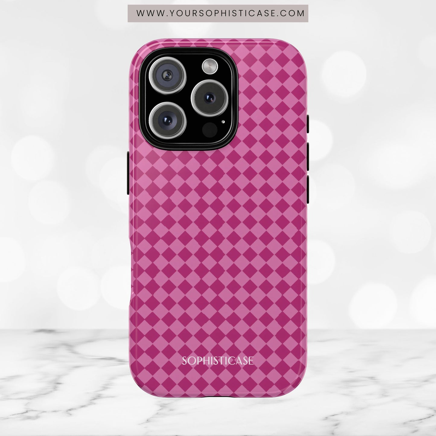Diamond Diva in Plum - iPhone Case