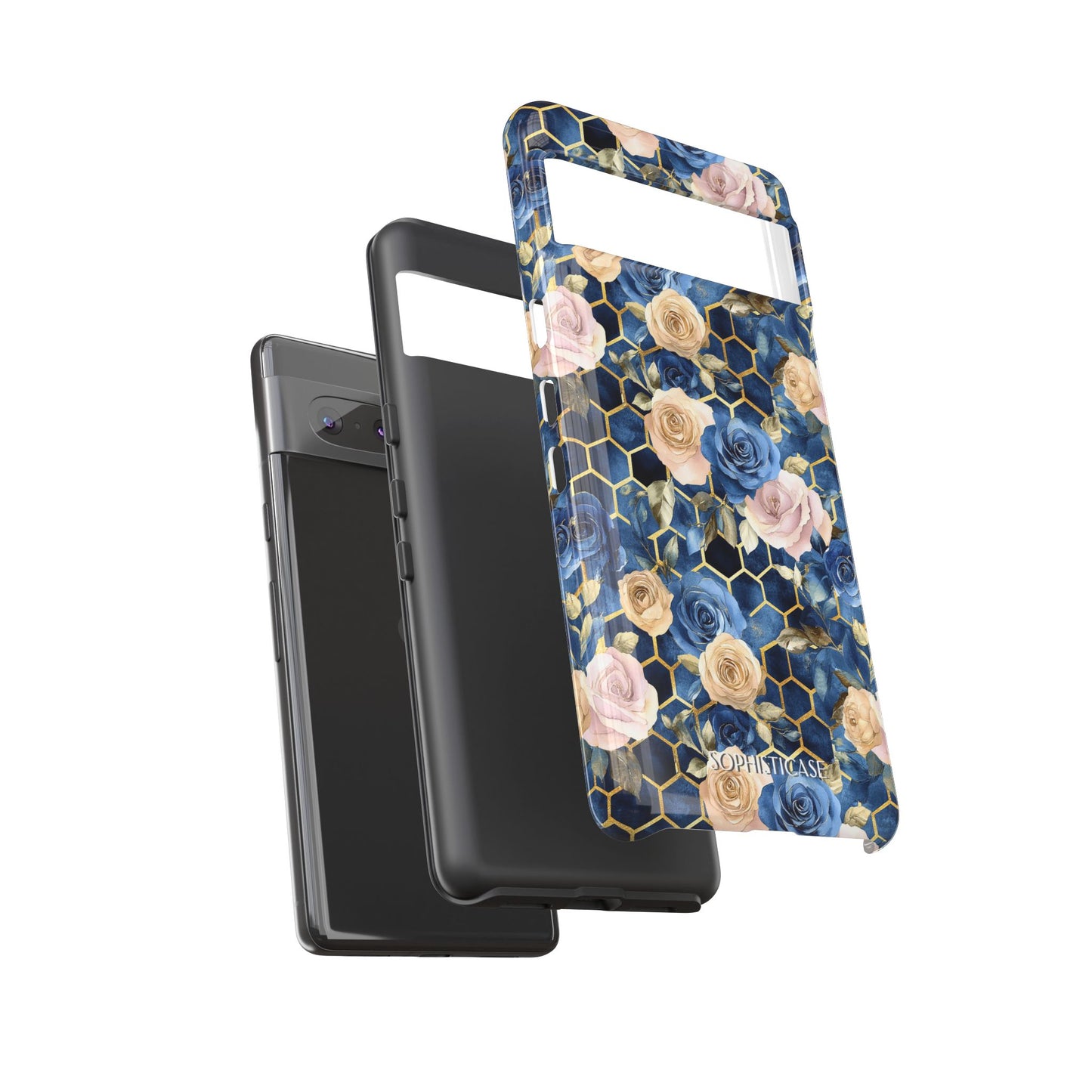 Royal Floral in Midnight Rose - Tough Phone Case