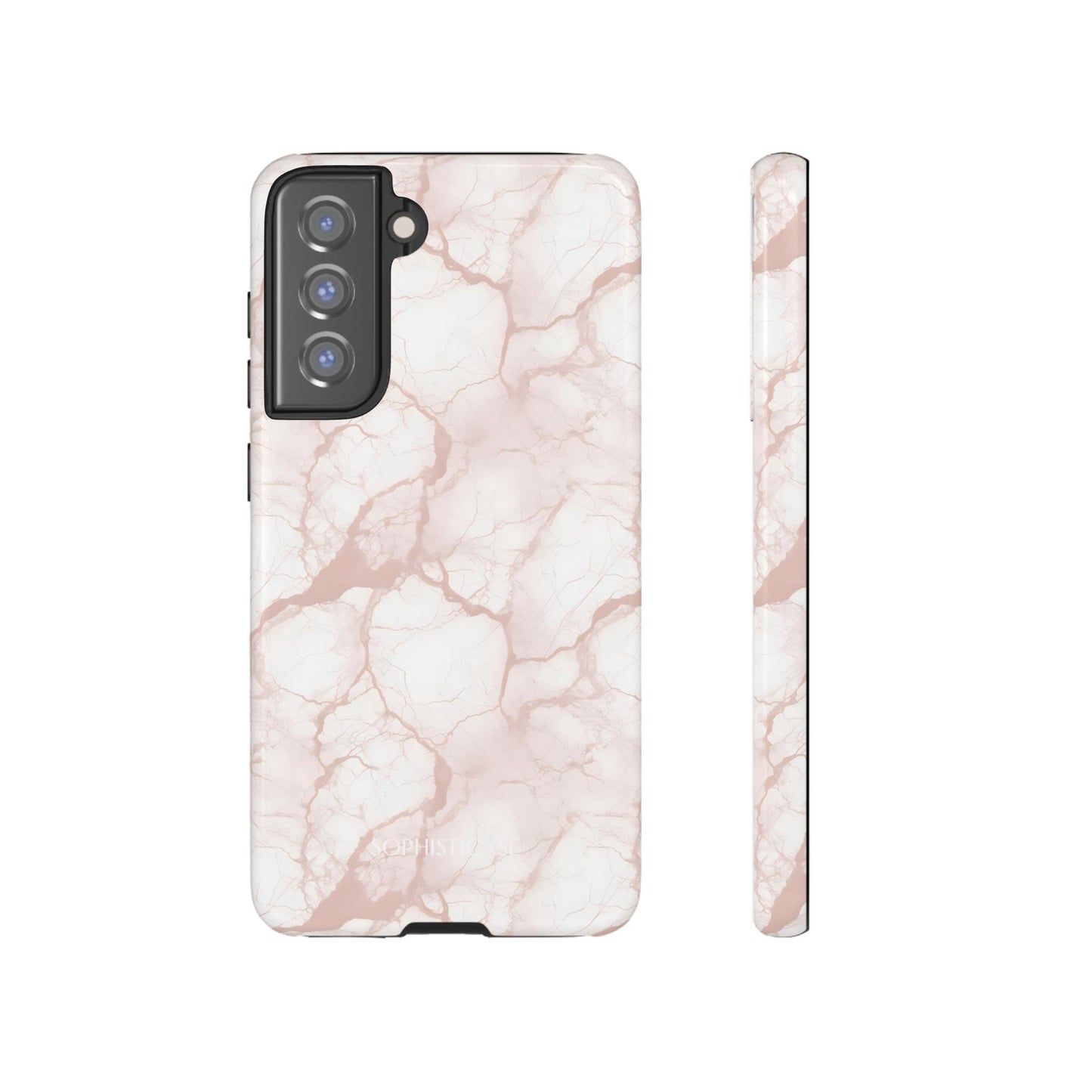 Marble Opulence in Neutral Beige - Tough Phone Case