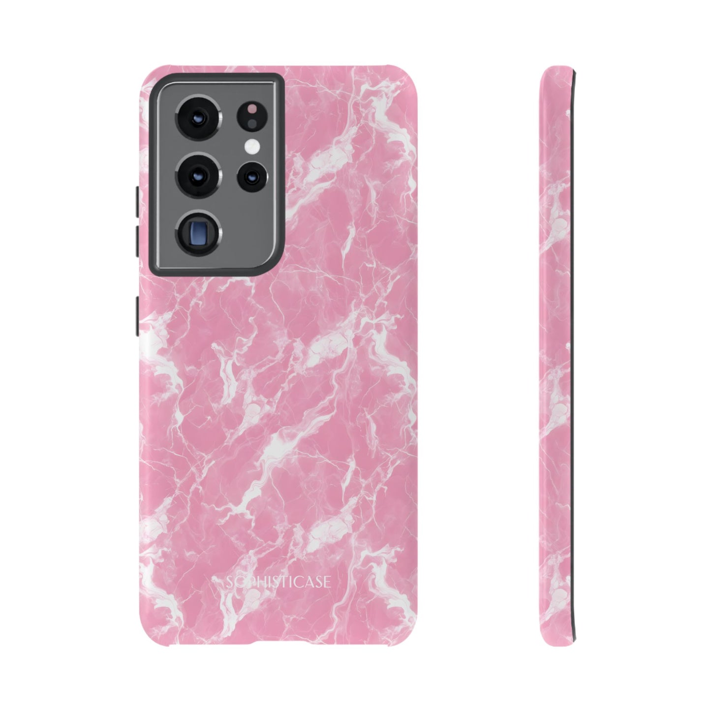 Marble Crush in Pink - Tough Phone Case