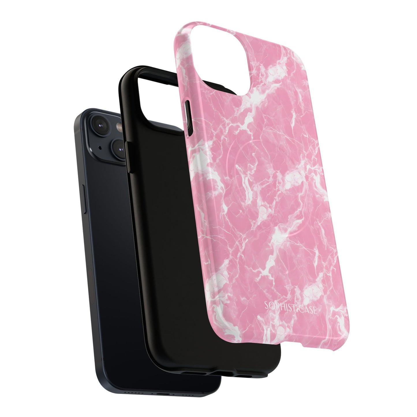 Marble Crush in Pink - Magsafe Case