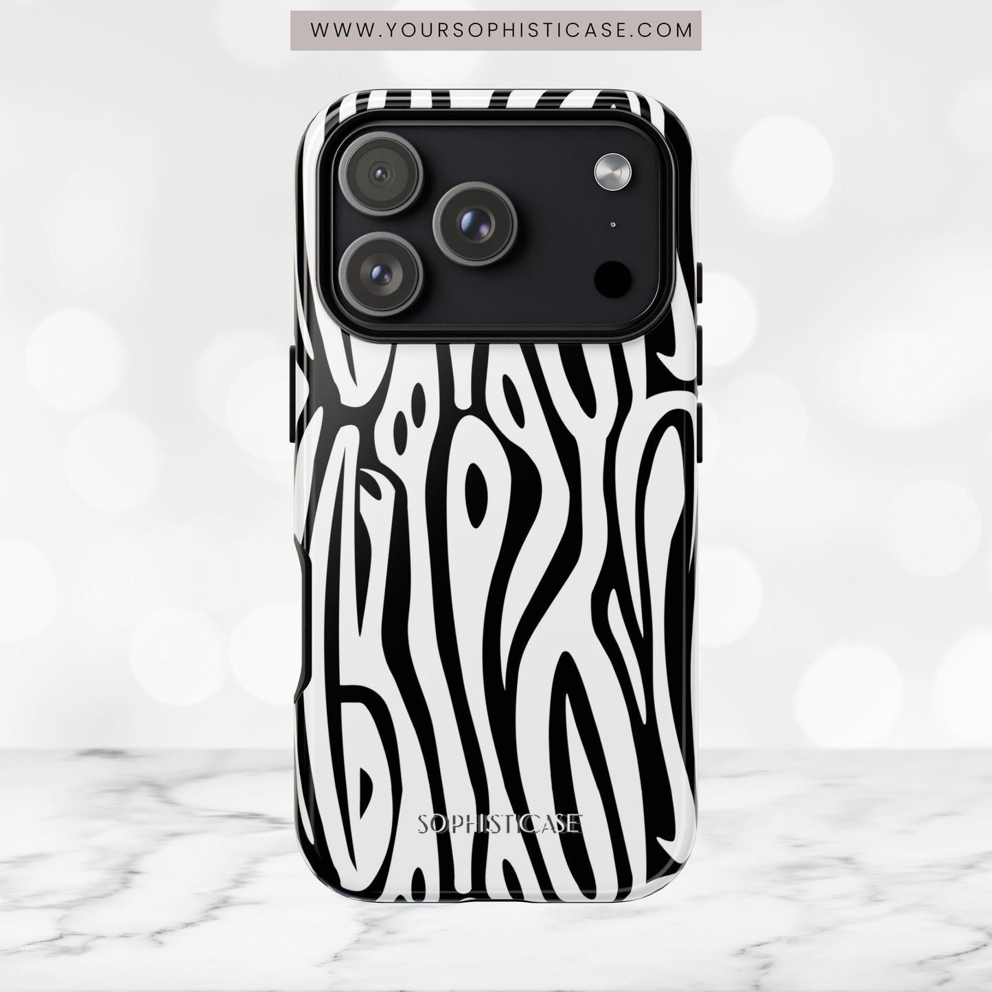 Dark Thoughts in Urban Eclipse - Tough Phone Case