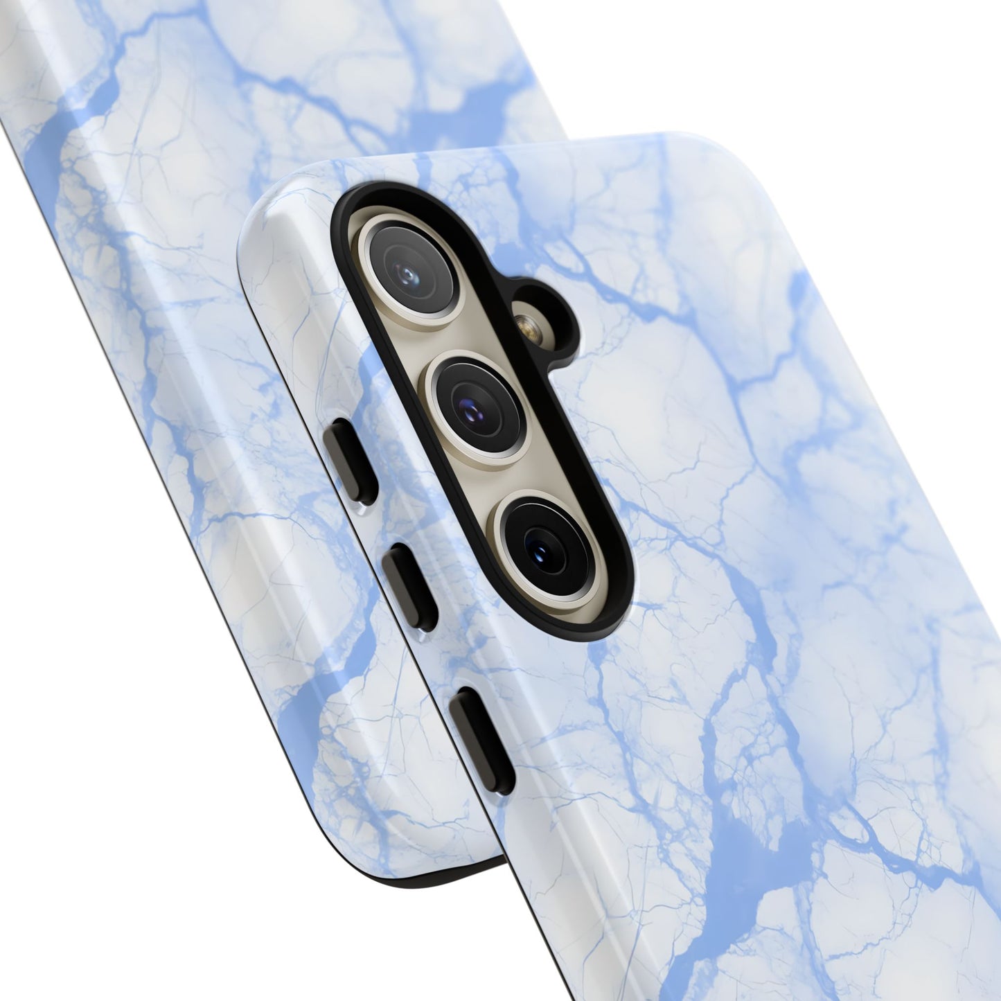 Marble Opulence in Blue - Tough Phone Case