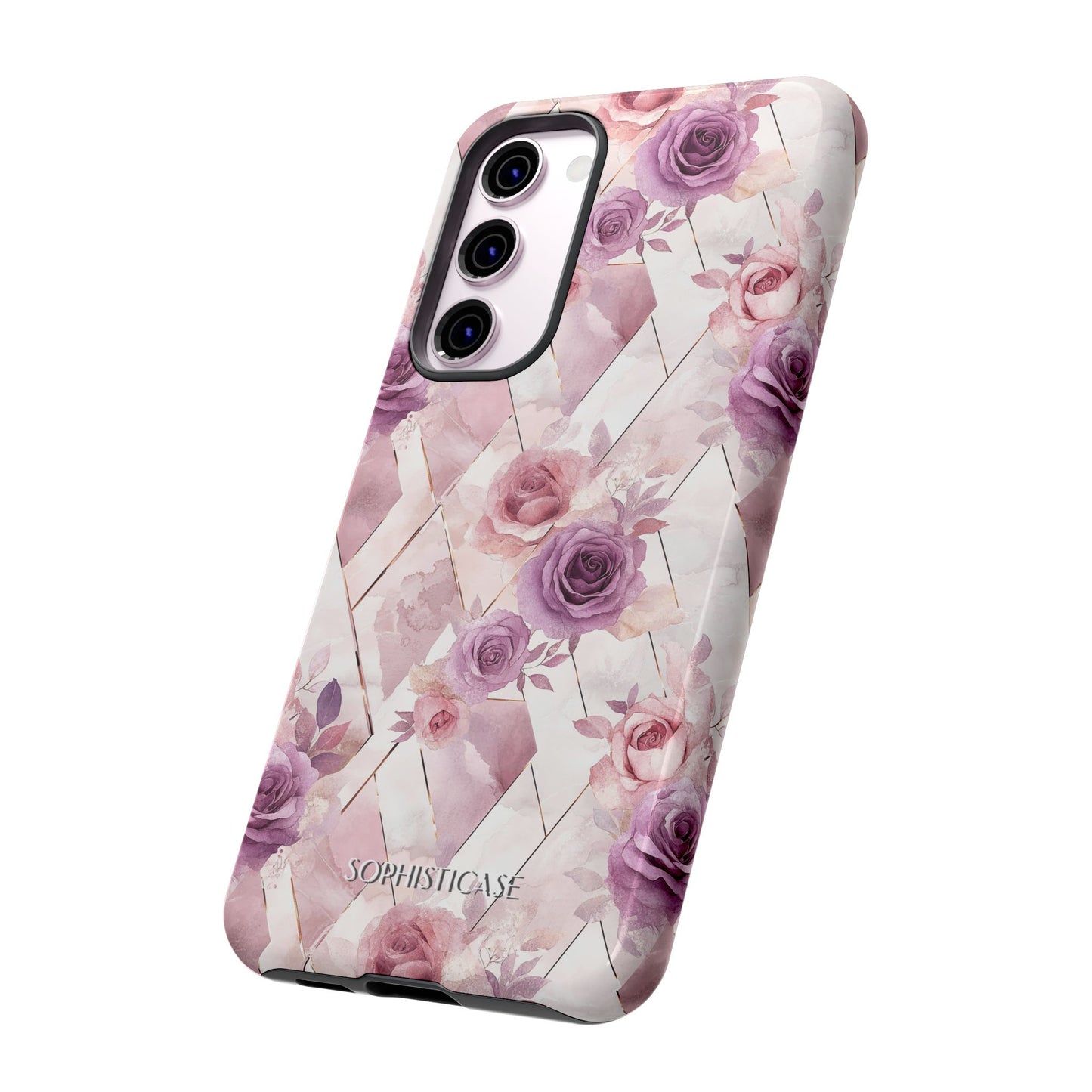 Royal Floral in Mauve Rose - Tough Phone Case