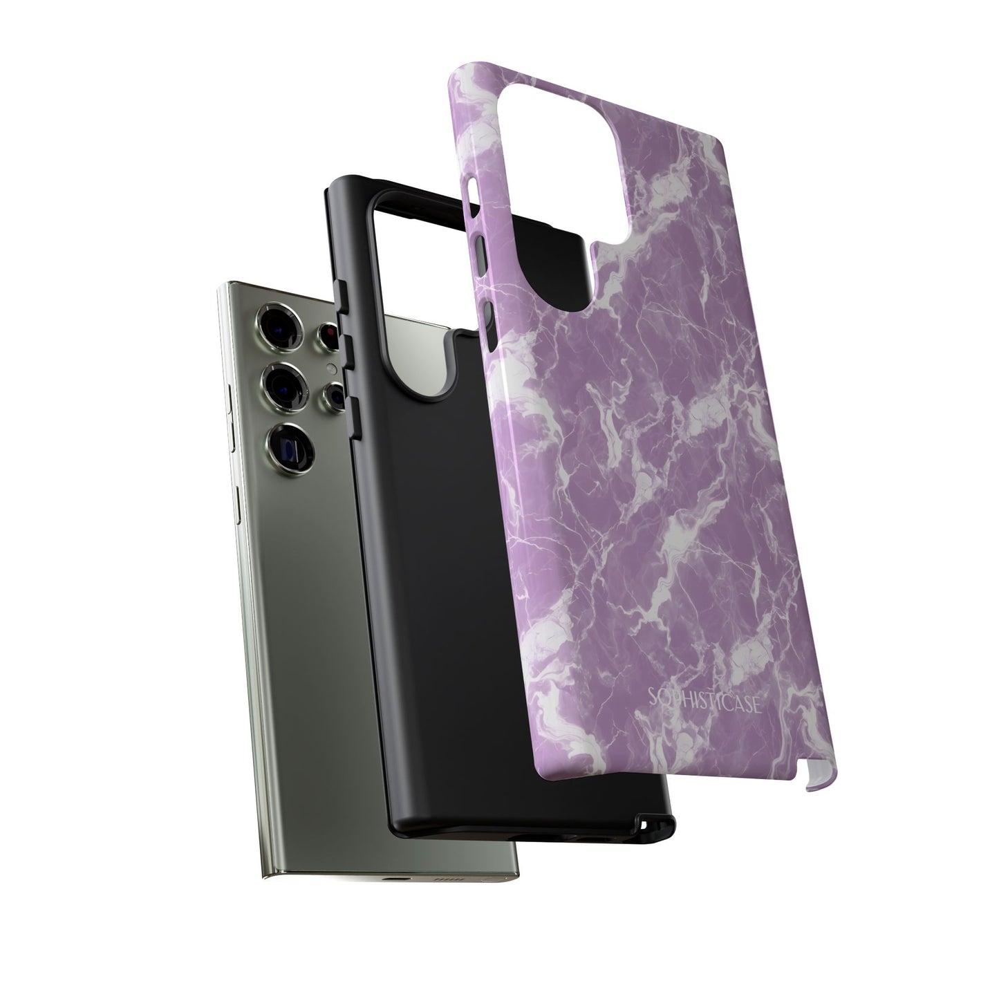 Marble Crush in Purple - Tough Phone Case