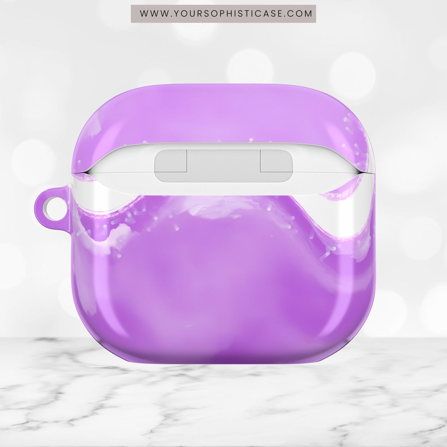 AirPod Cases - Serenity in Purple