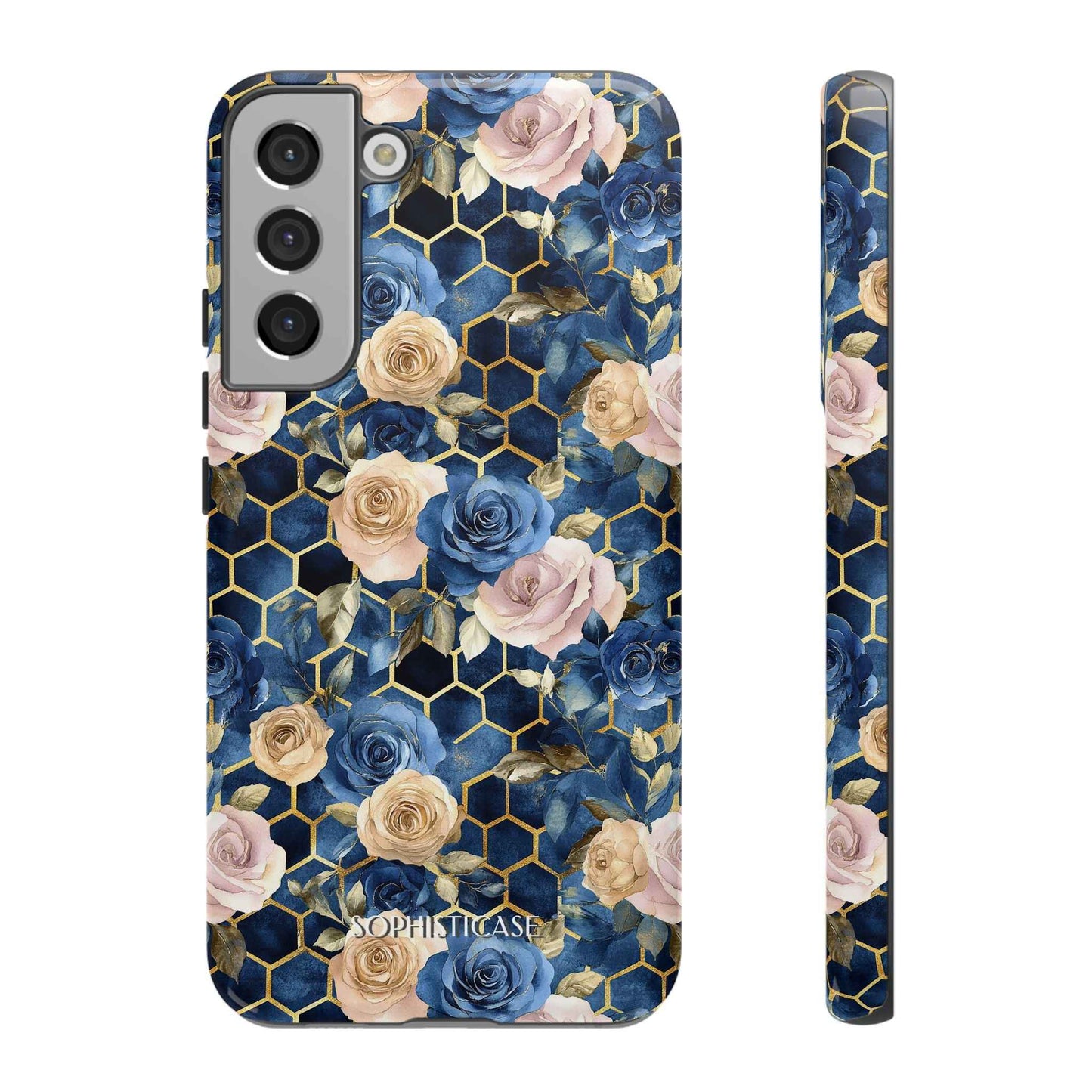 Royal Floral in Midnight Rose - Tough Phone Case