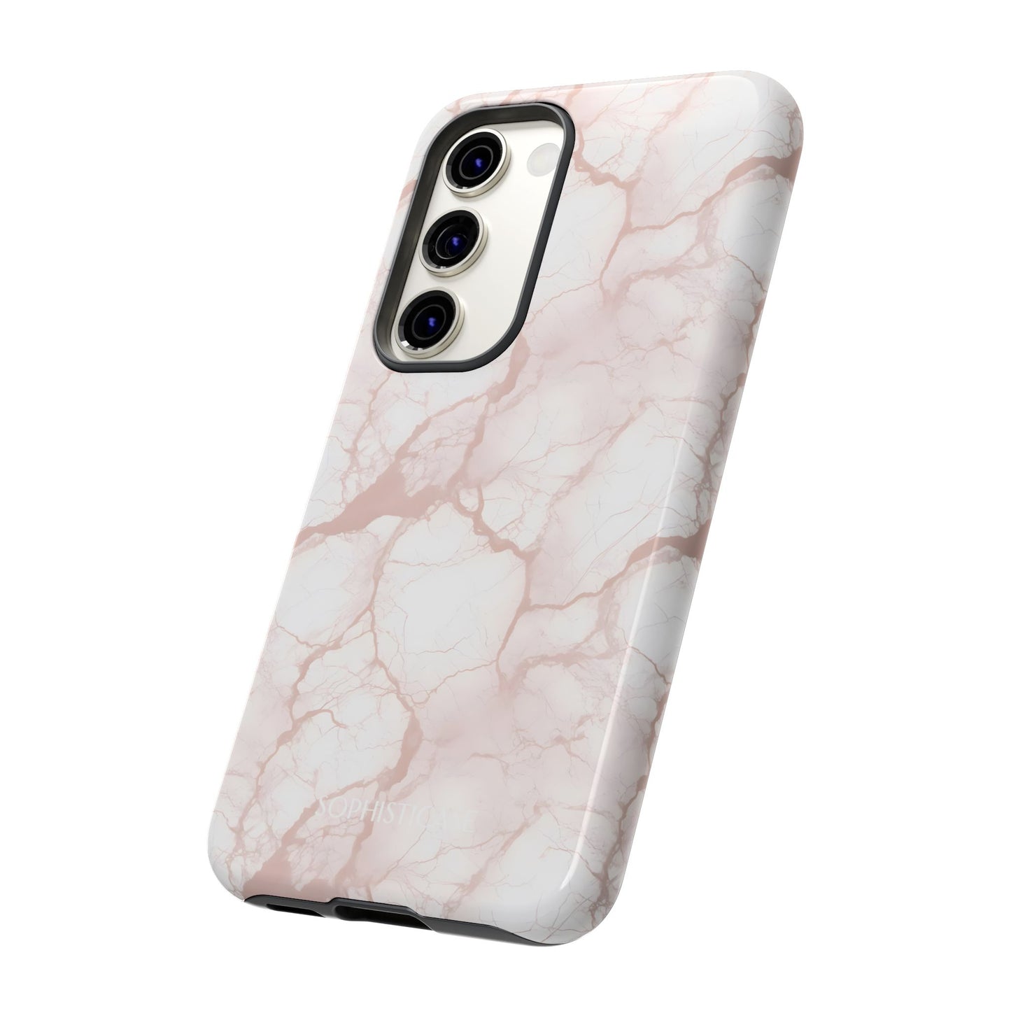 Marble Opulence in Neutral Beige - Tough Phone Case