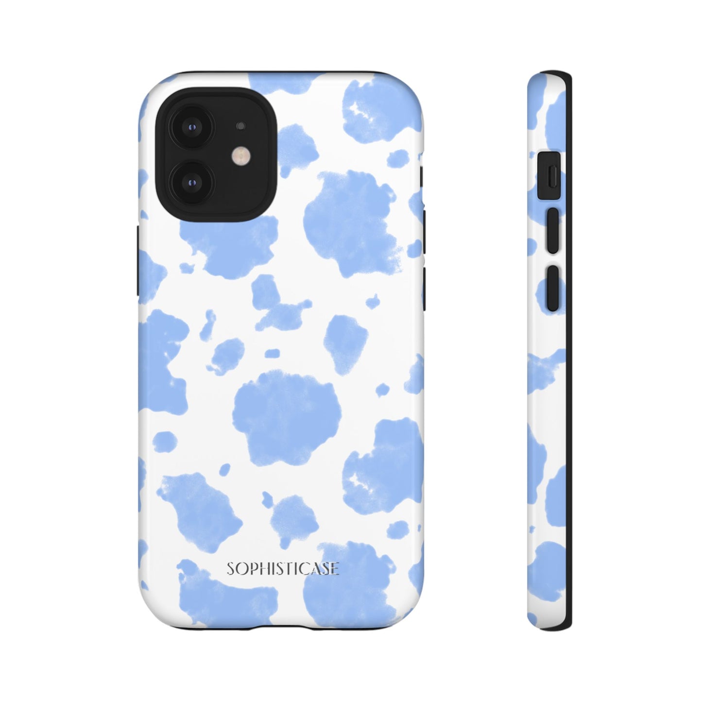 Holy Cow in Blue - iPhone Case
