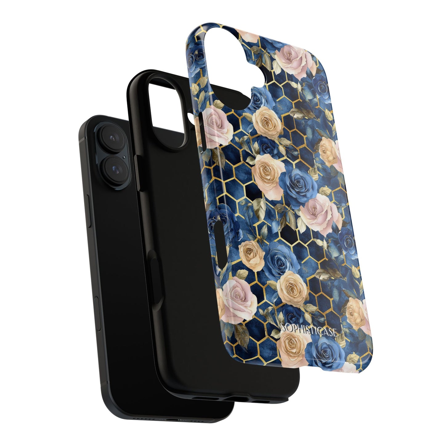 Royal Floral in Midnight Rose - Tough Phone Case