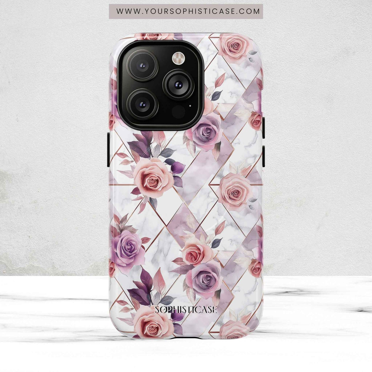 Royal Floral in Blush Manor - iPhone Magsafe Case