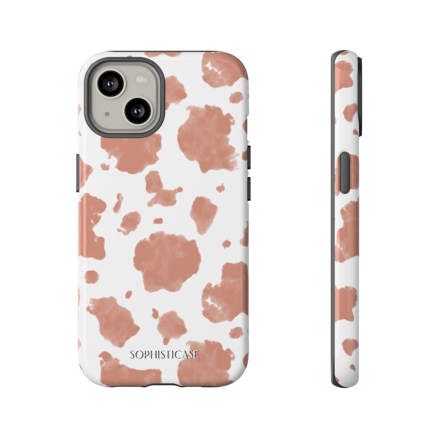 Holy Cow in Light Brown - iPhone Case