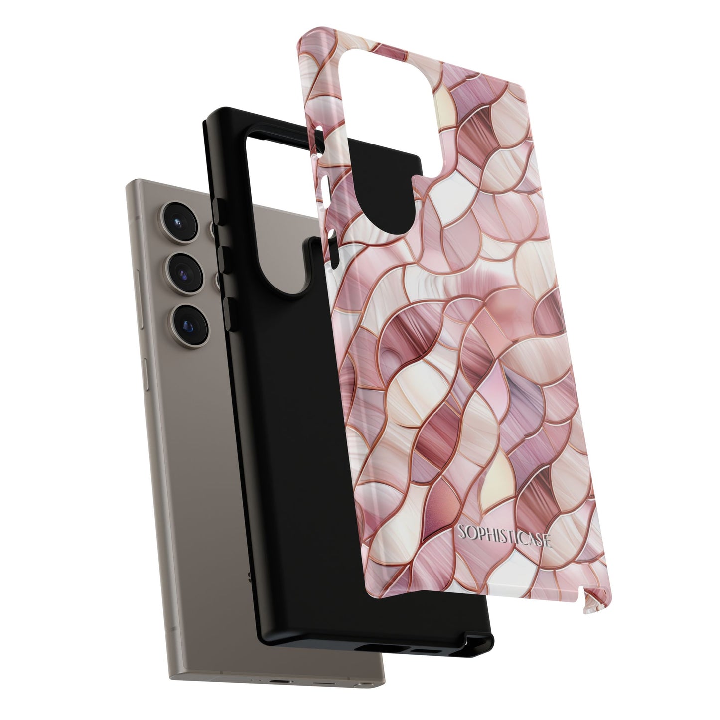 Rose' Runway in Sweet Mosaic - Tough Phone Case