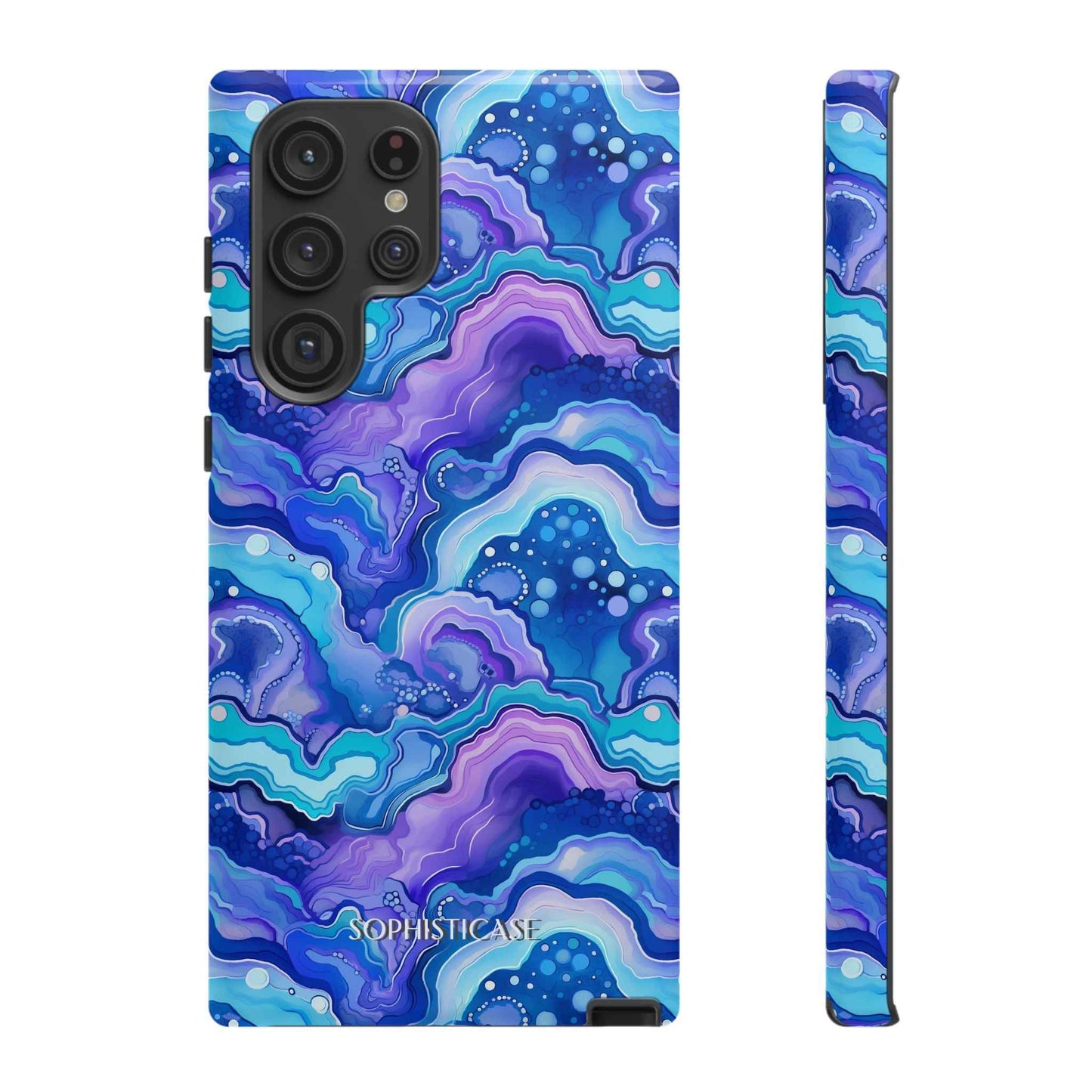 Nightstone in Lapis Wave - Tough Phone Case