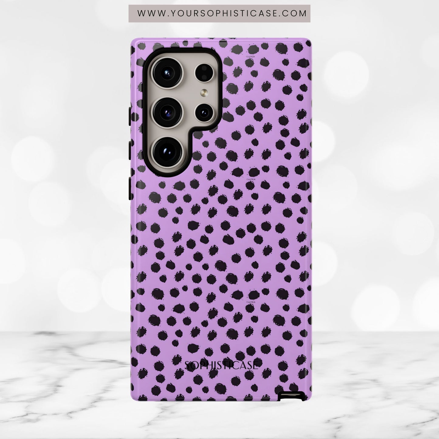 Cheetahs and Liars in Purple - Tough Phone Case